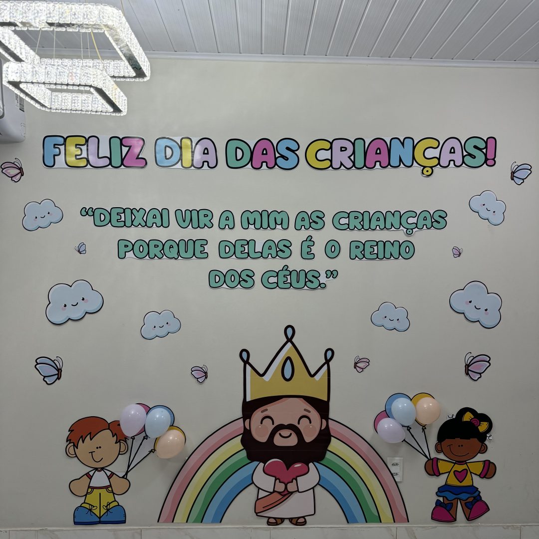 Kit dia das crianças “Deixai vir a mim os pequeninos”