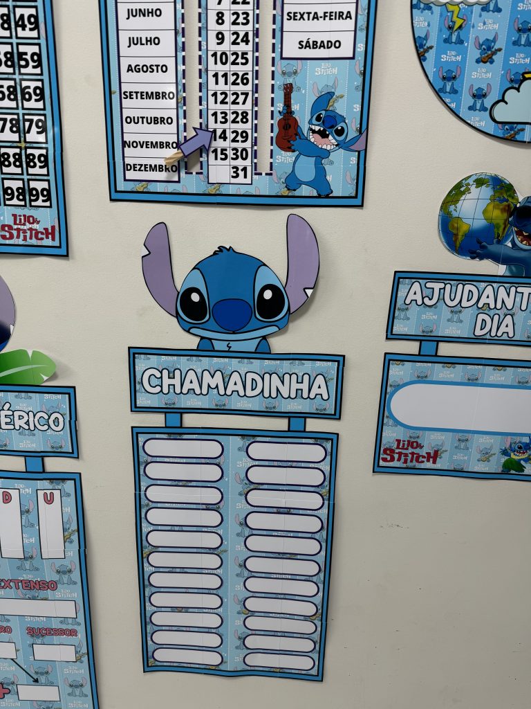 Kit arrumação sala de aula FUNDAMENTAL com o tema LILO & STITCH ...