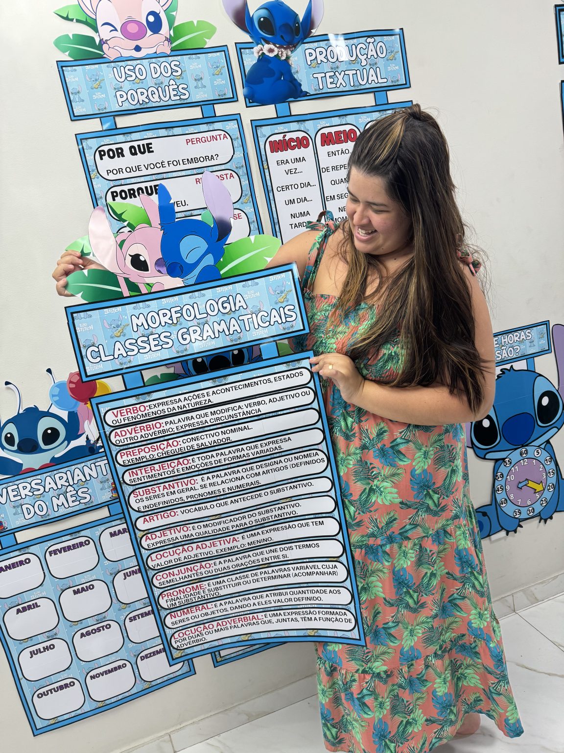 Kit arrumação sala de aula FUNDAMENTAL com o tema LILO & STITCH ...