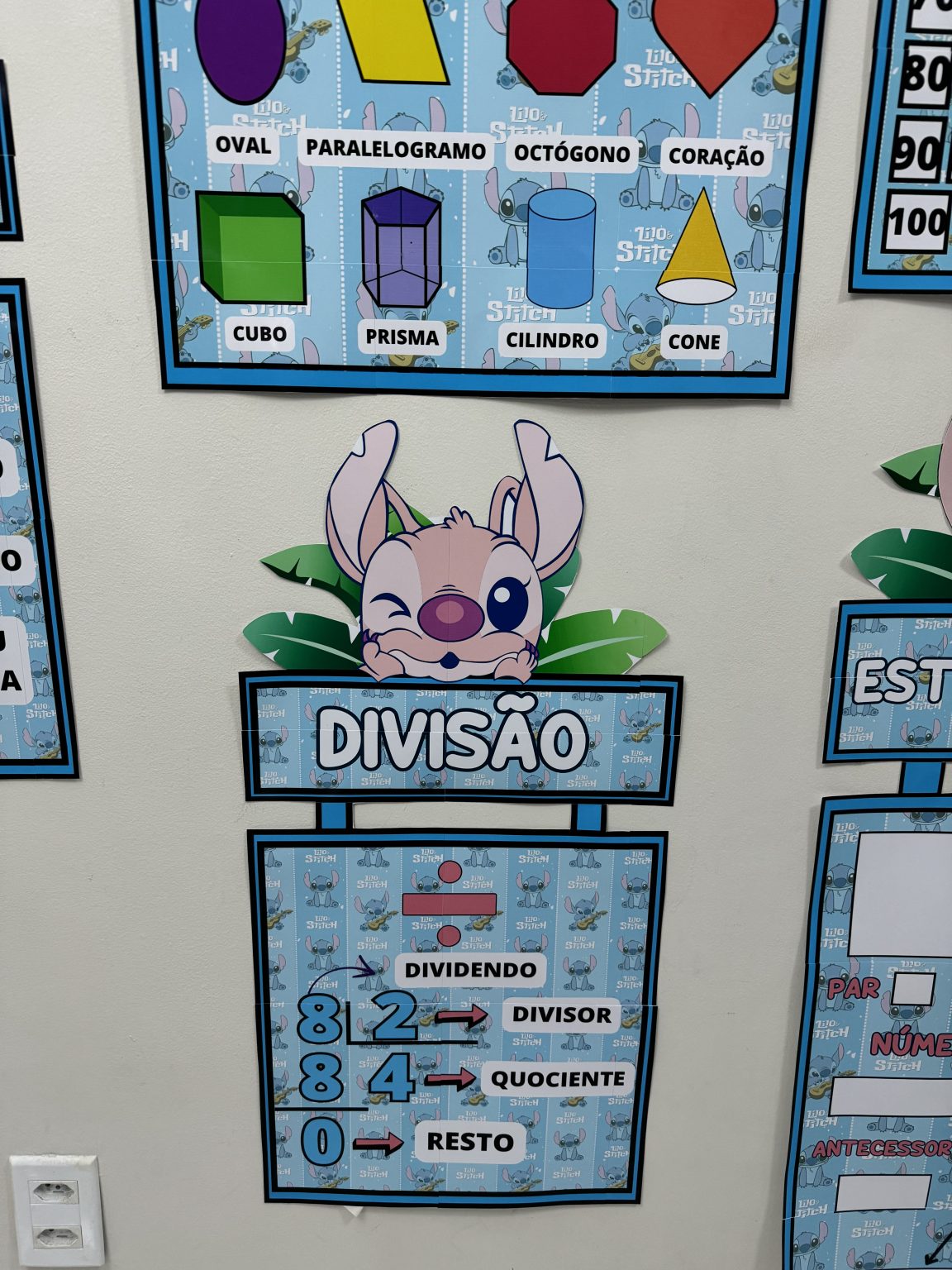Kit arrumação sala de aula FUNDAMENTAL com o tema LILO & STITCH ...