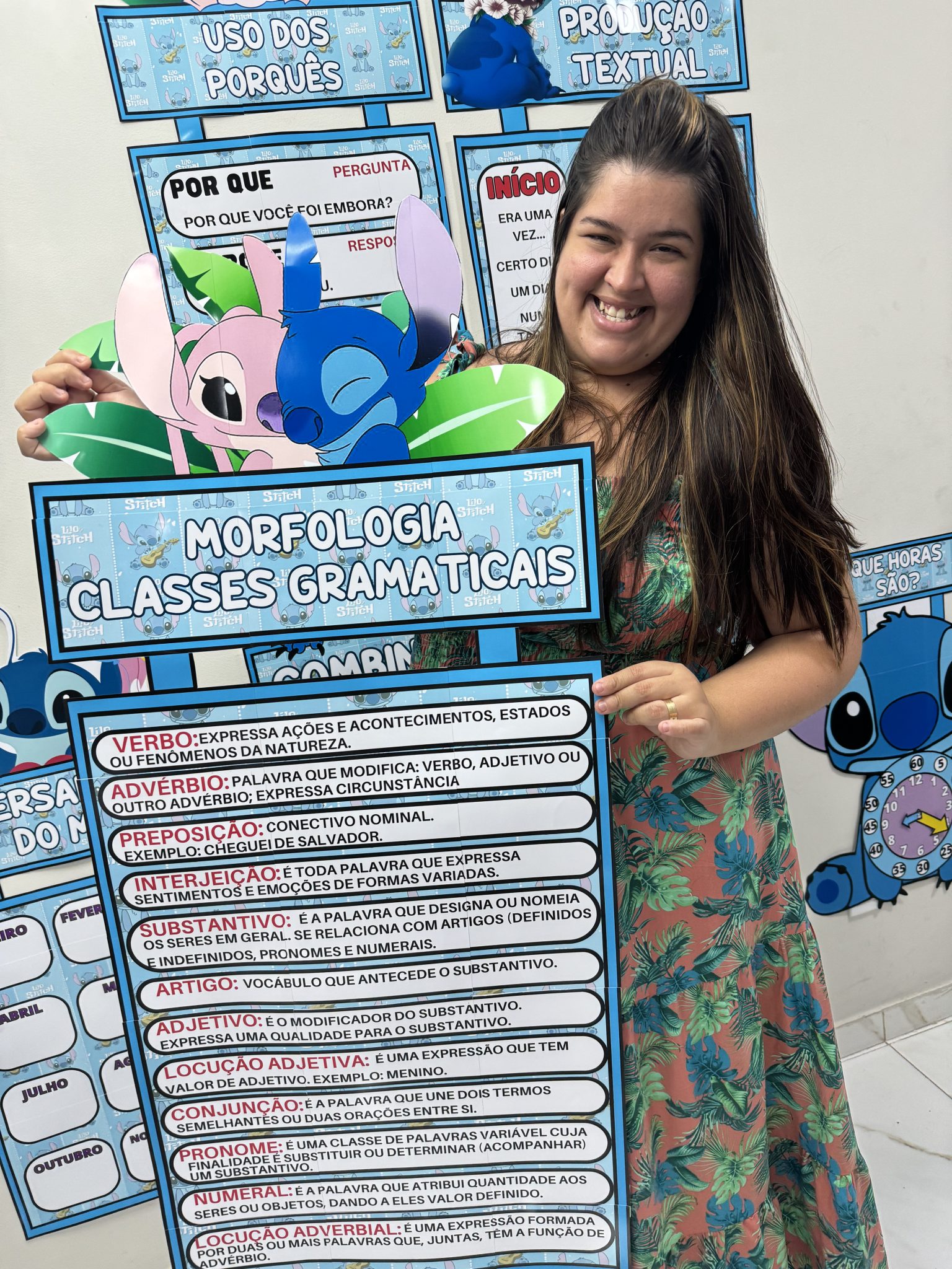 Kit arrumação sala de aula FUNDAMENTAL com o tema LILO & STITCH ...