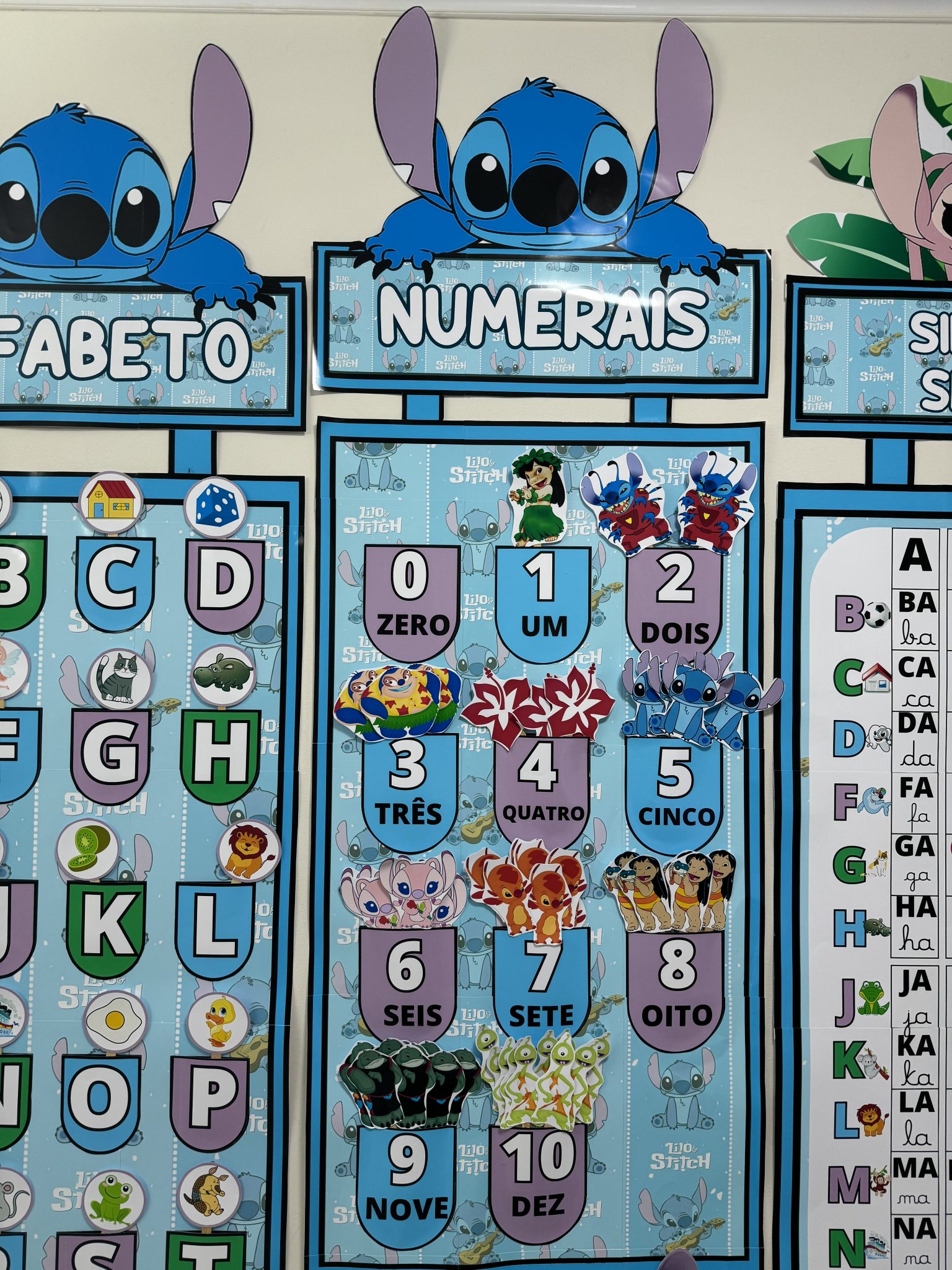 Kit arrumação sala de aula com o tema LILO & STITCH – Intervir cantinho ...
