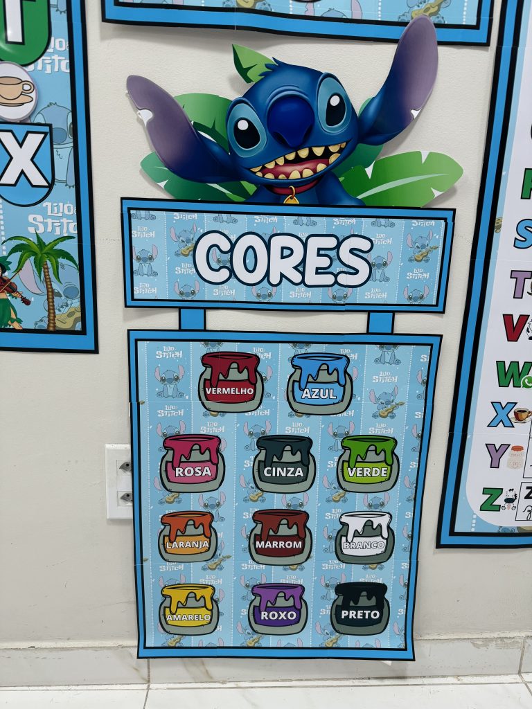 Kit arrumação sala de aula com o tema LILO & STITCH – Intervir cantinho ...