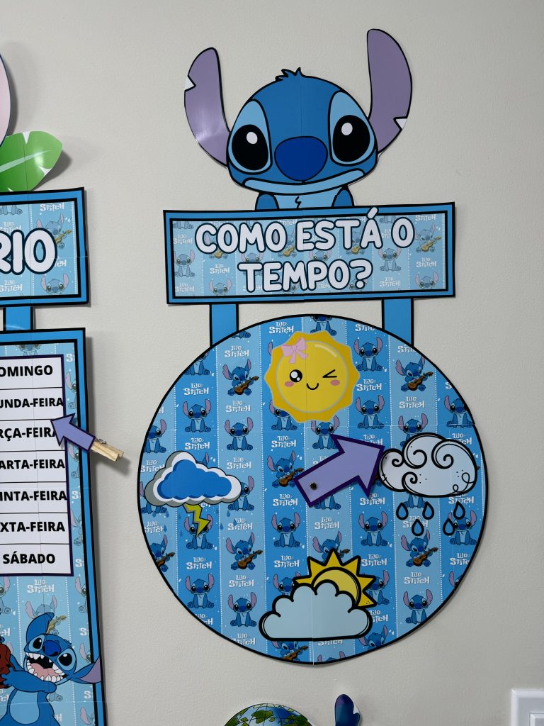 Kit arrumação sala de aula FUNDAMENTAL com o tema LILO & STITCH ...