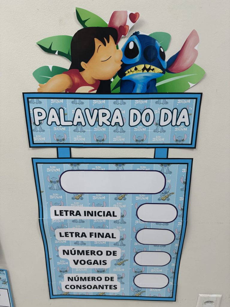 Kit arrumação sala de aula com o tema LILO & STITCH – Intervir cantinho ...