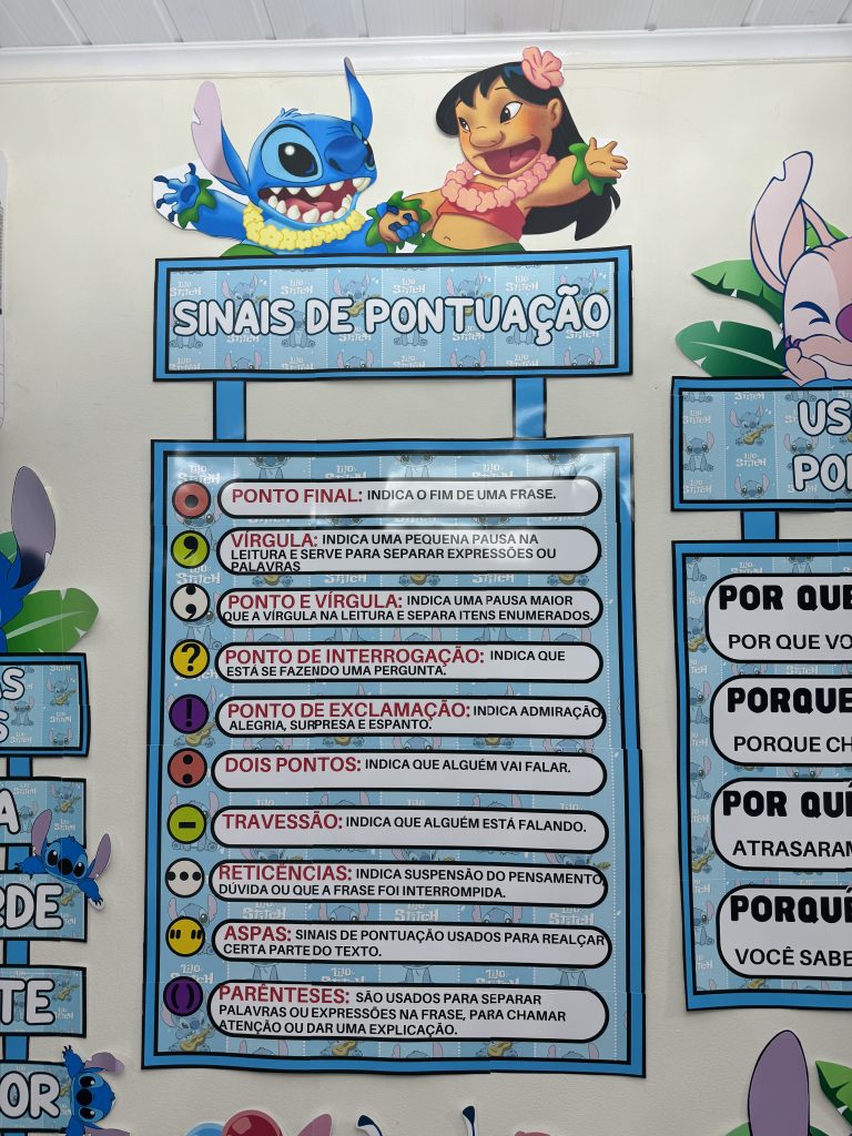 Kit arrumação sala de aula FUNDAMENTAL com o tema LILO & STITCH ...