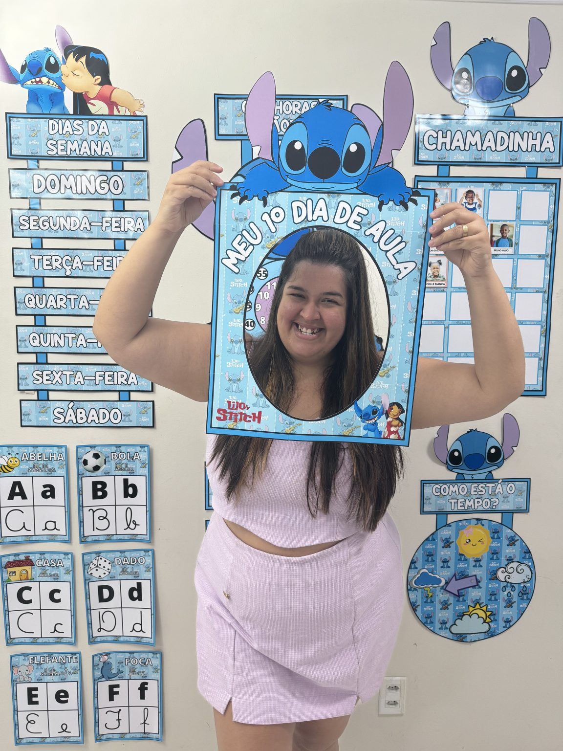 Kit arrumação sala de aula com o tema LILO & STITCH – Intervir cantinho ...