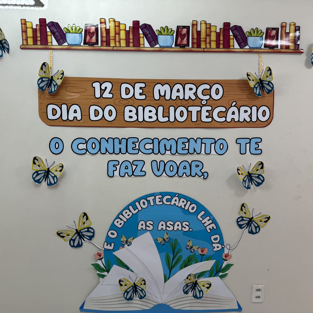 Painel dia do bibliotecário