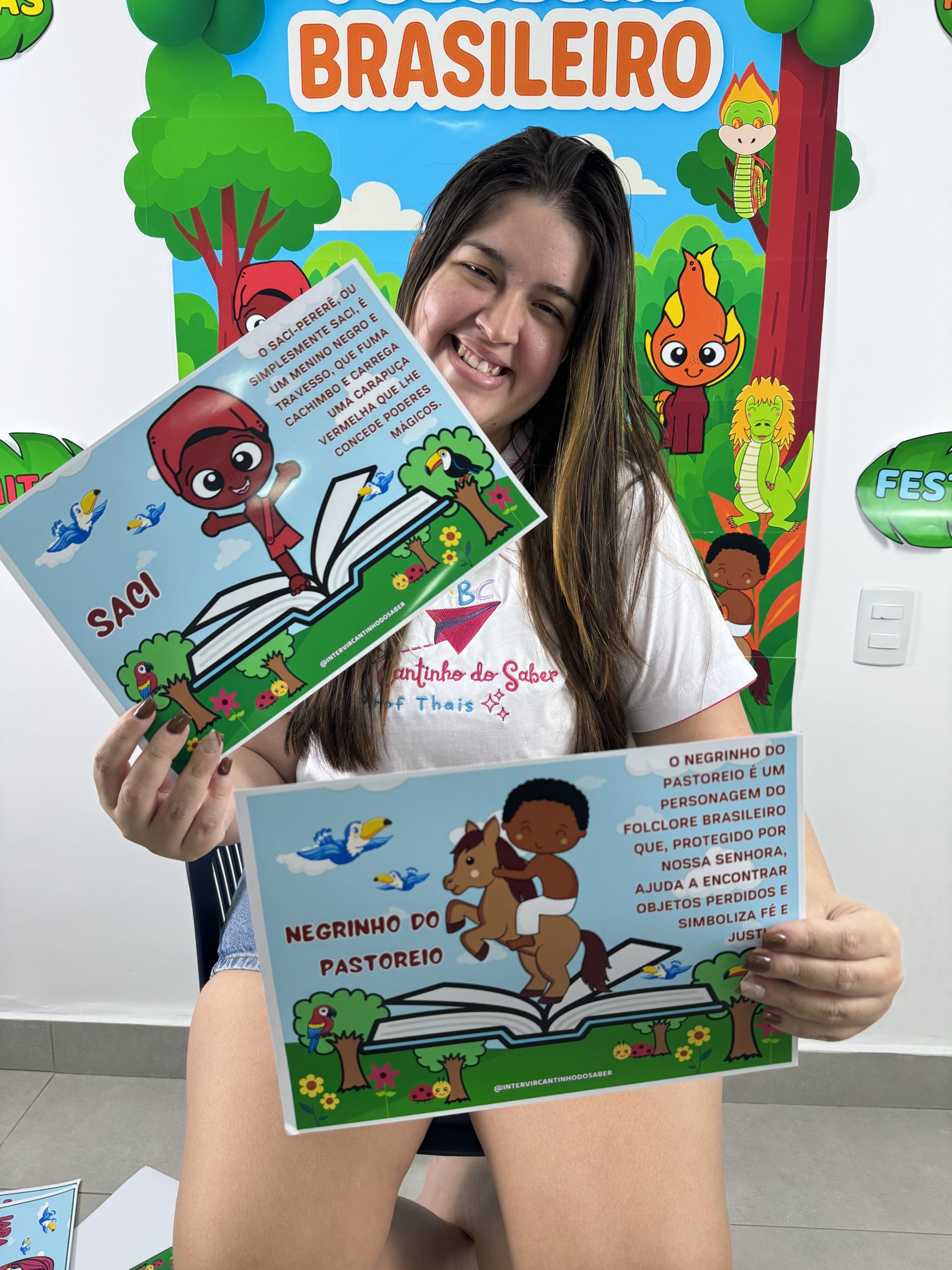 Plaquinhas Personagens do Folclore Brasileiro - Imagem 2