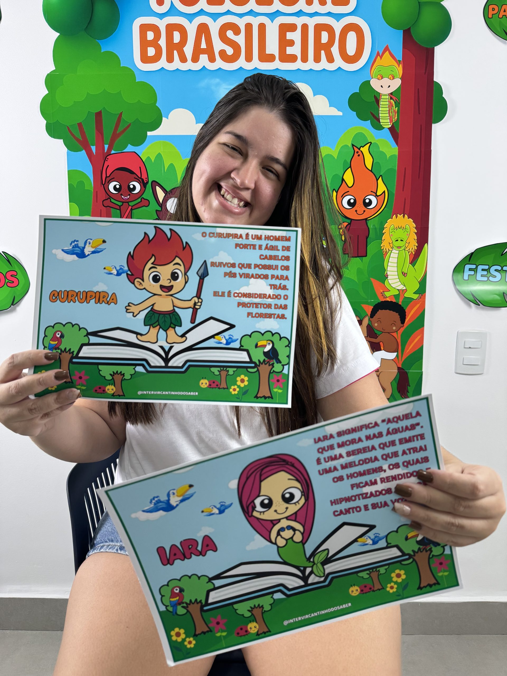 Plaquinhas Personagens do Folclore Brasileiro - Imagem 3