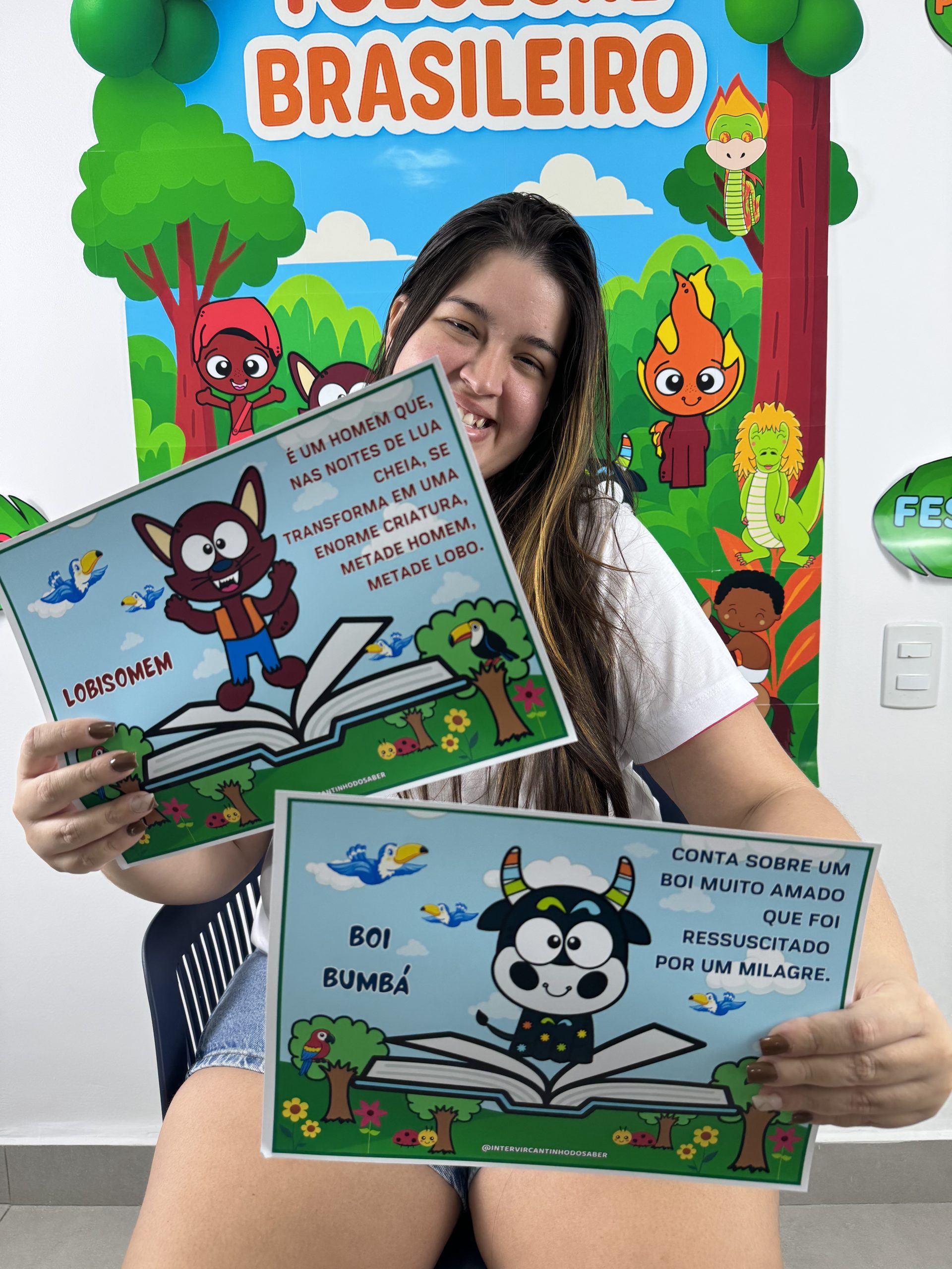 Plaquinhas Personagens do Folclore Brasileiro - Imagem 4