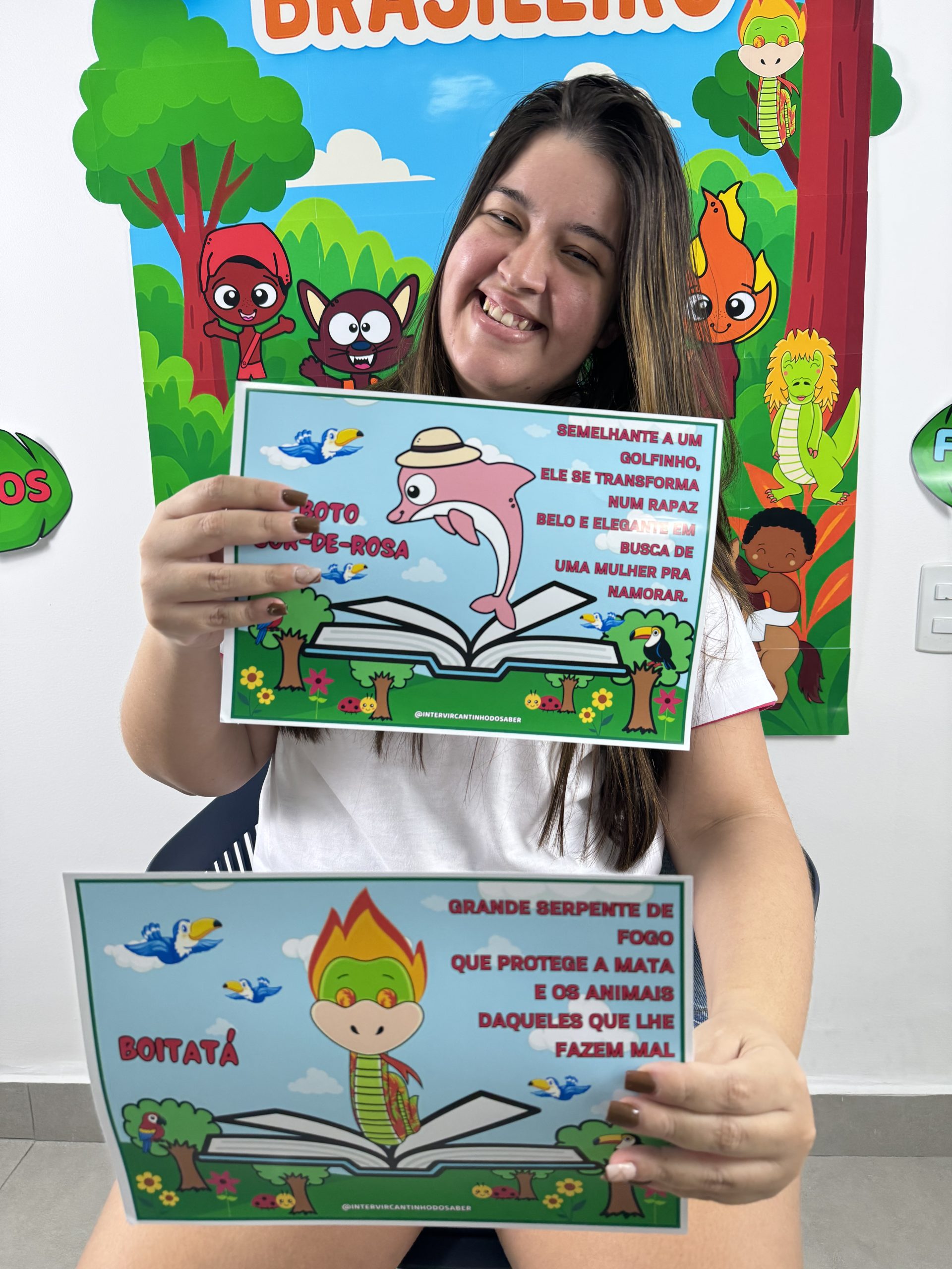 Plaquinhas Personagens do Folclore Brasileiro - Imagem 5