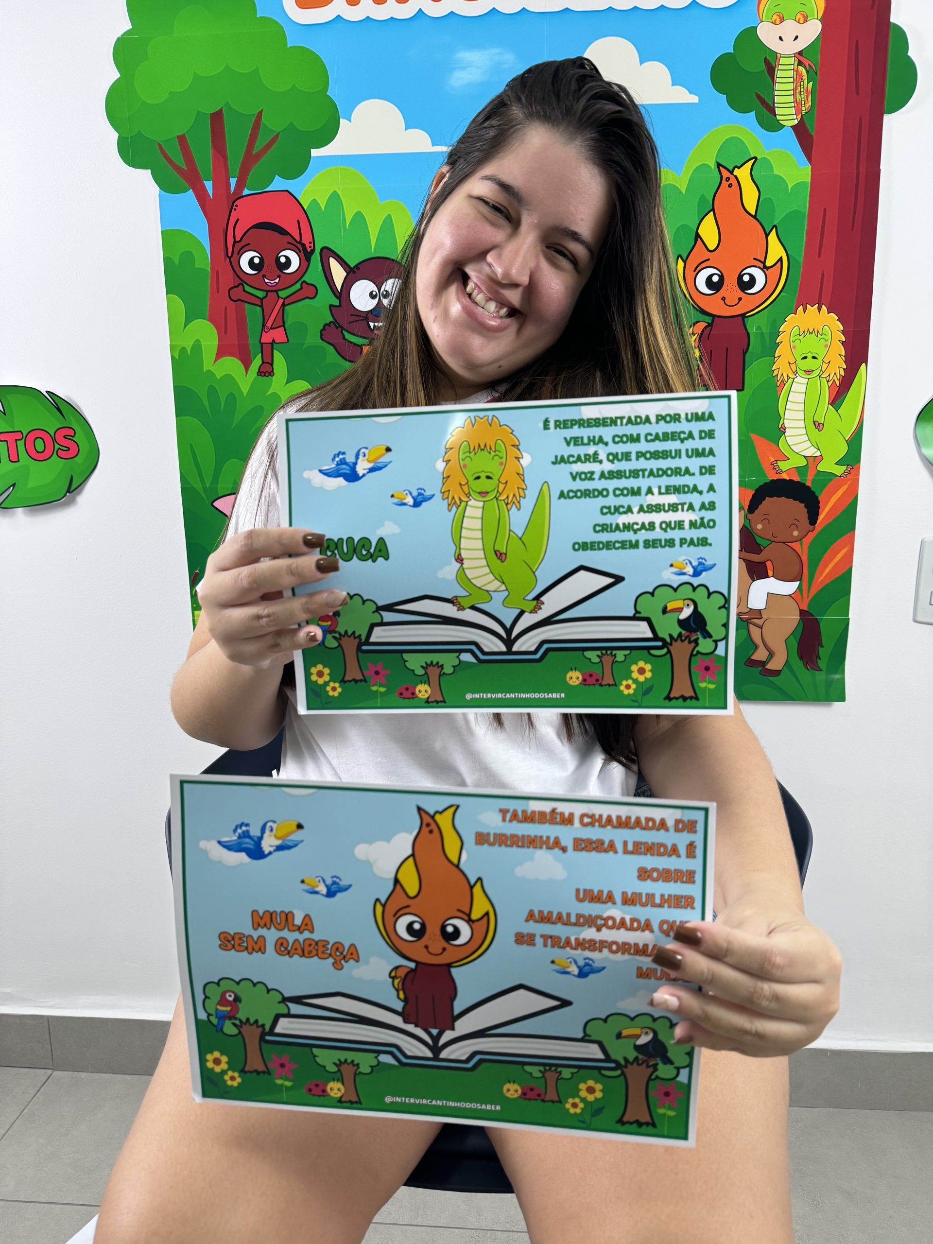 Plaquinhas Personagens do Folclore Brasileiro - Imagem 6