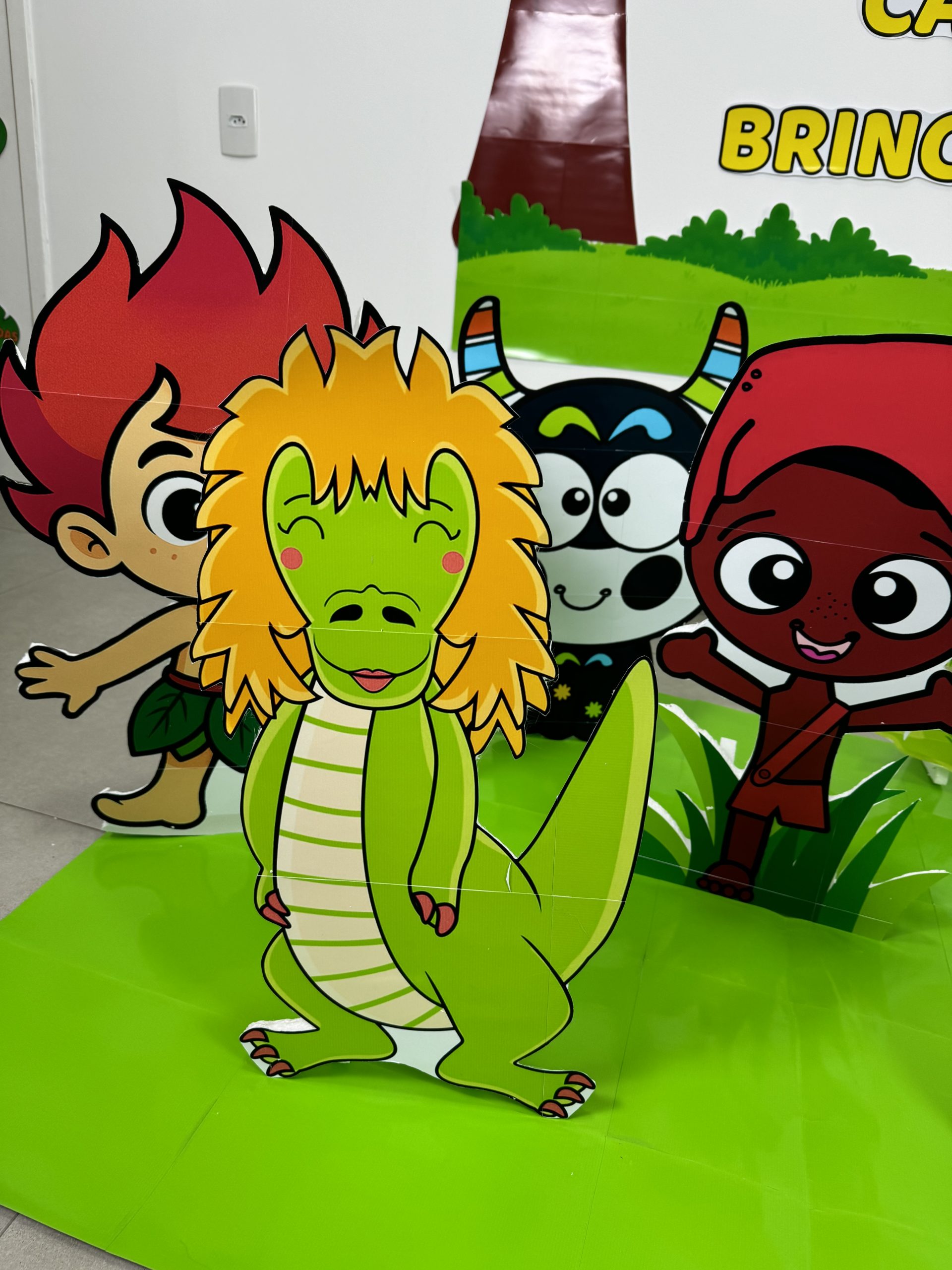 Painel Cenário 3D Folclore Brasileiro. - Imagem 3