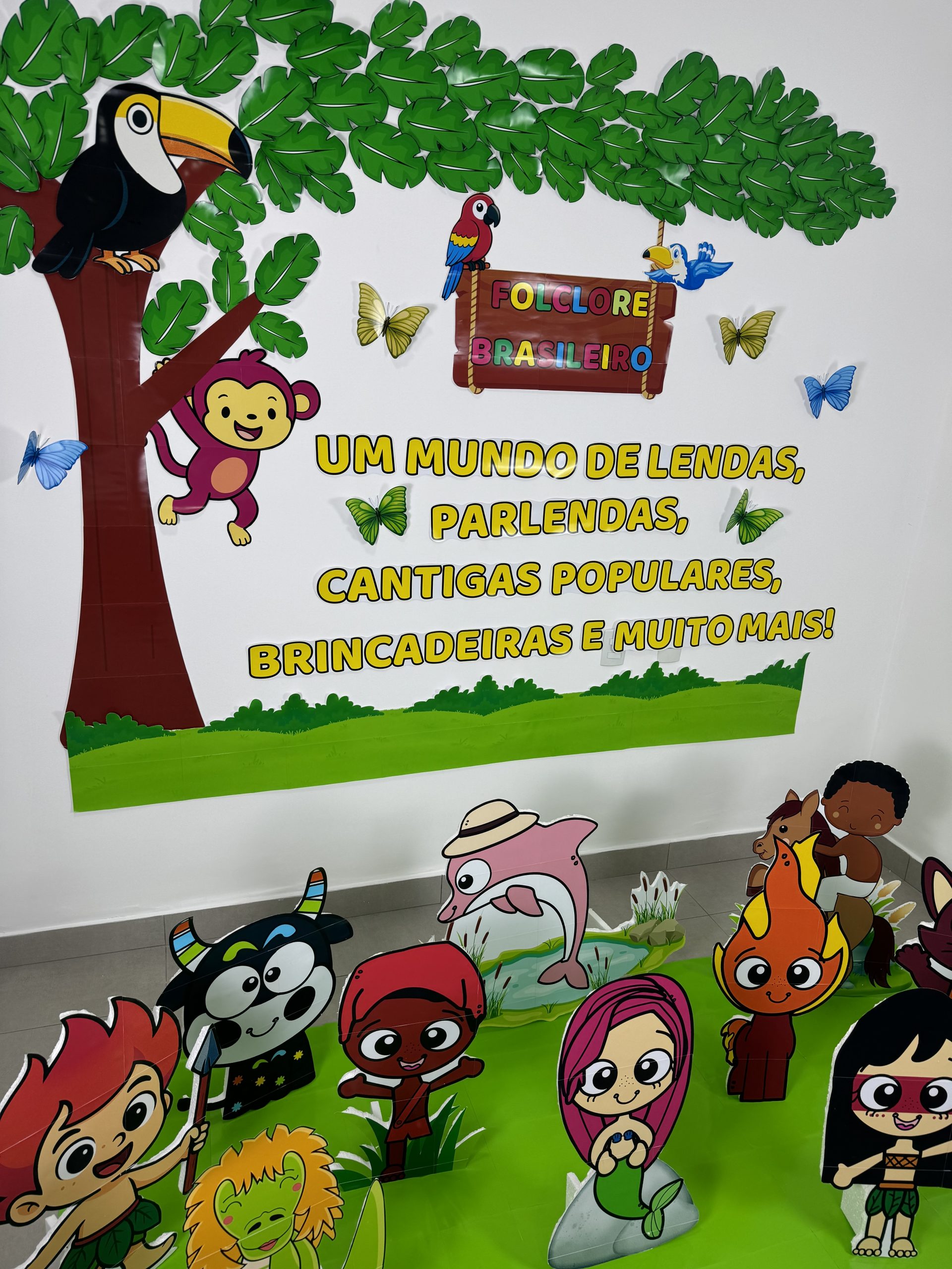Painel Cenário 3D Folclore Brasileiro. - Imagem 9