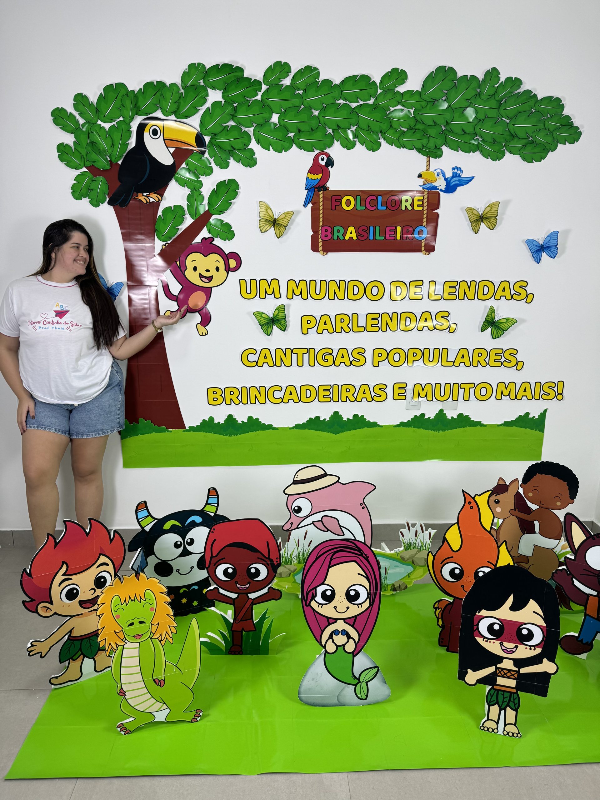 Painel Cenário 3D Folclore Brasileiro. - Imagem 8