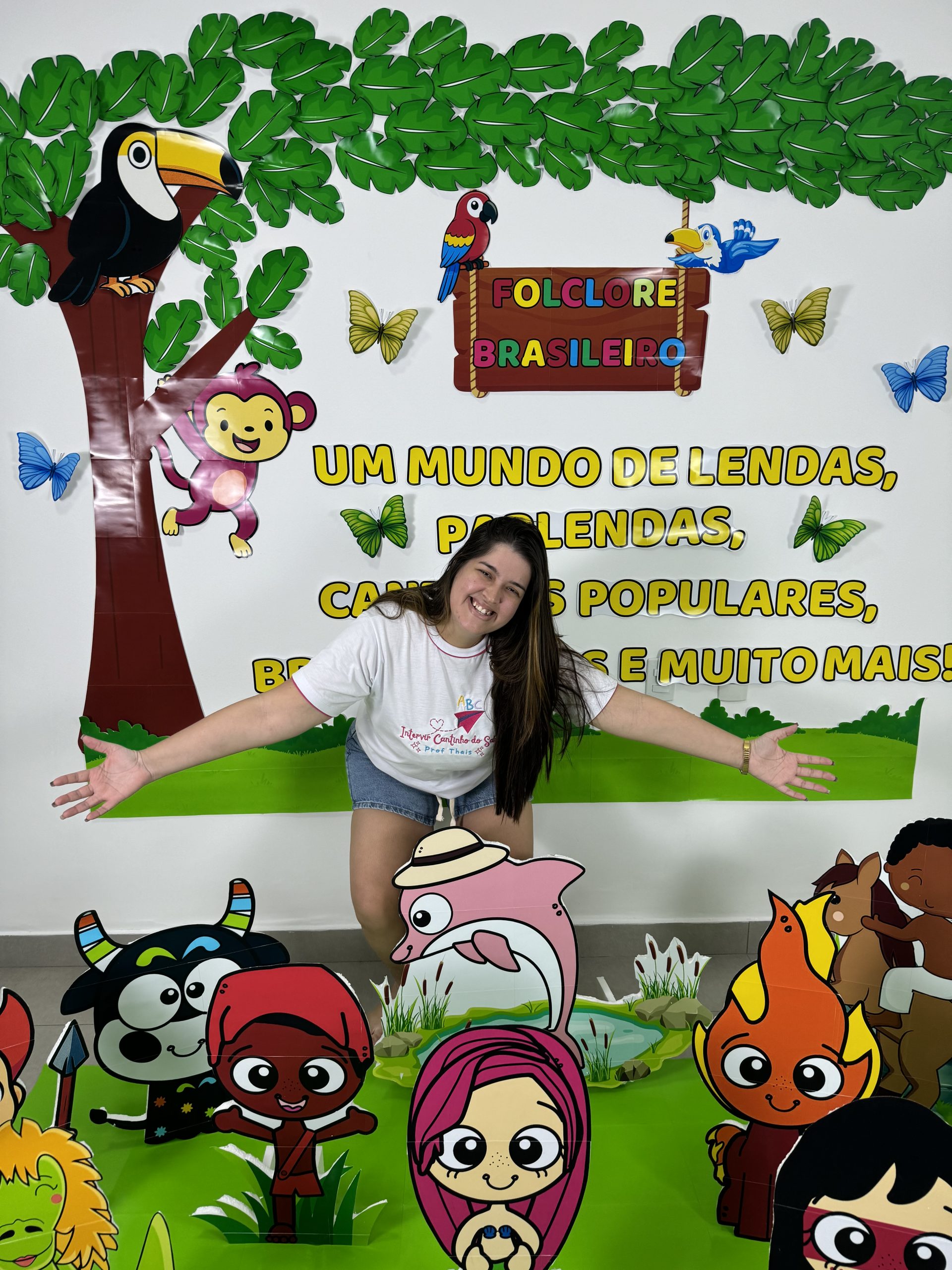 Painel Cenário 3D Folclore Brasileiro. - Imagem 11