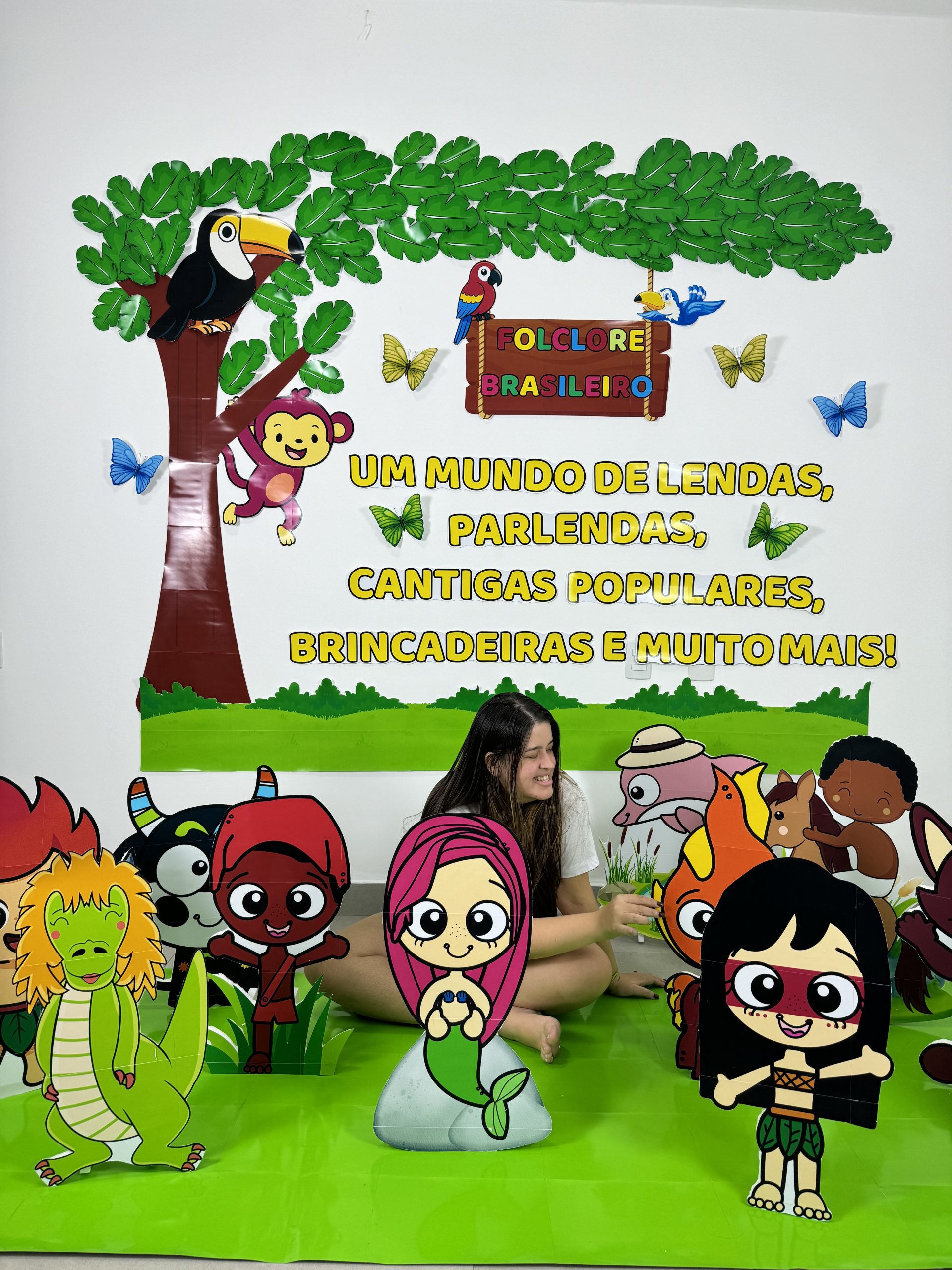 Painel Cenário 3D Folclore Brasileiro. - Imagem 15
