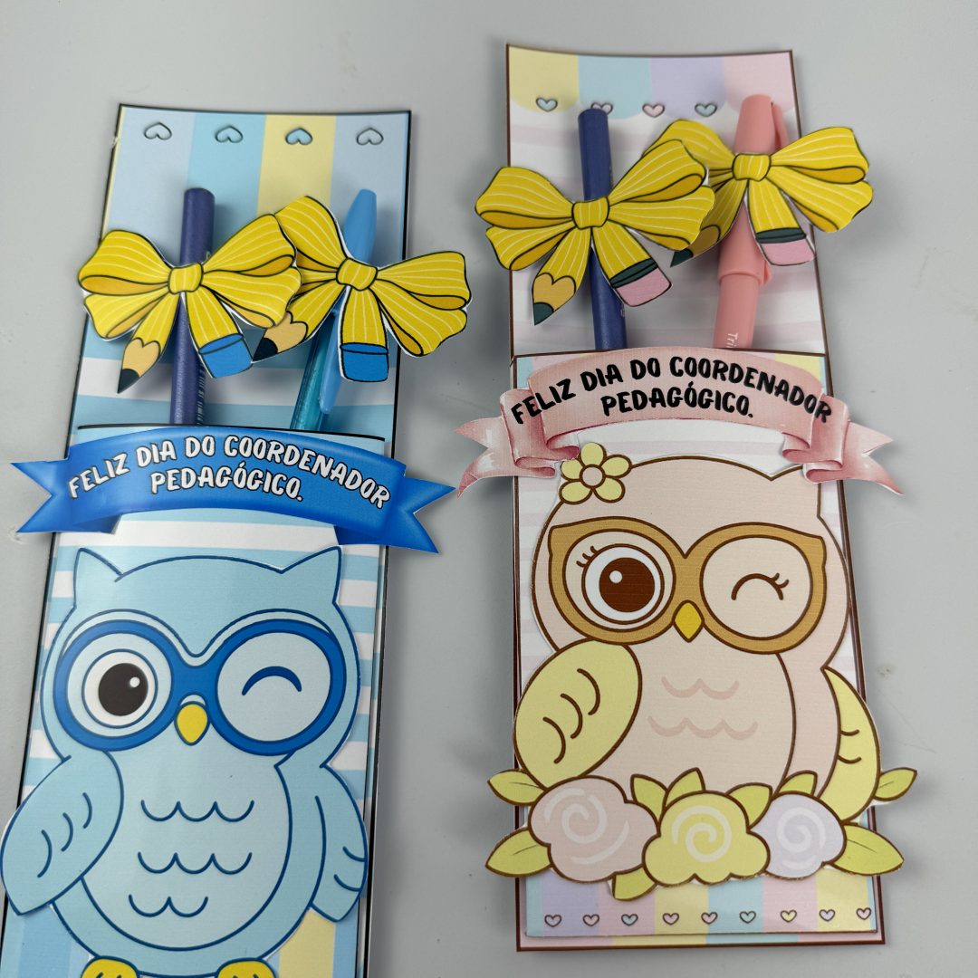 Lembrancinha Dia do Coordenador Pedagógico