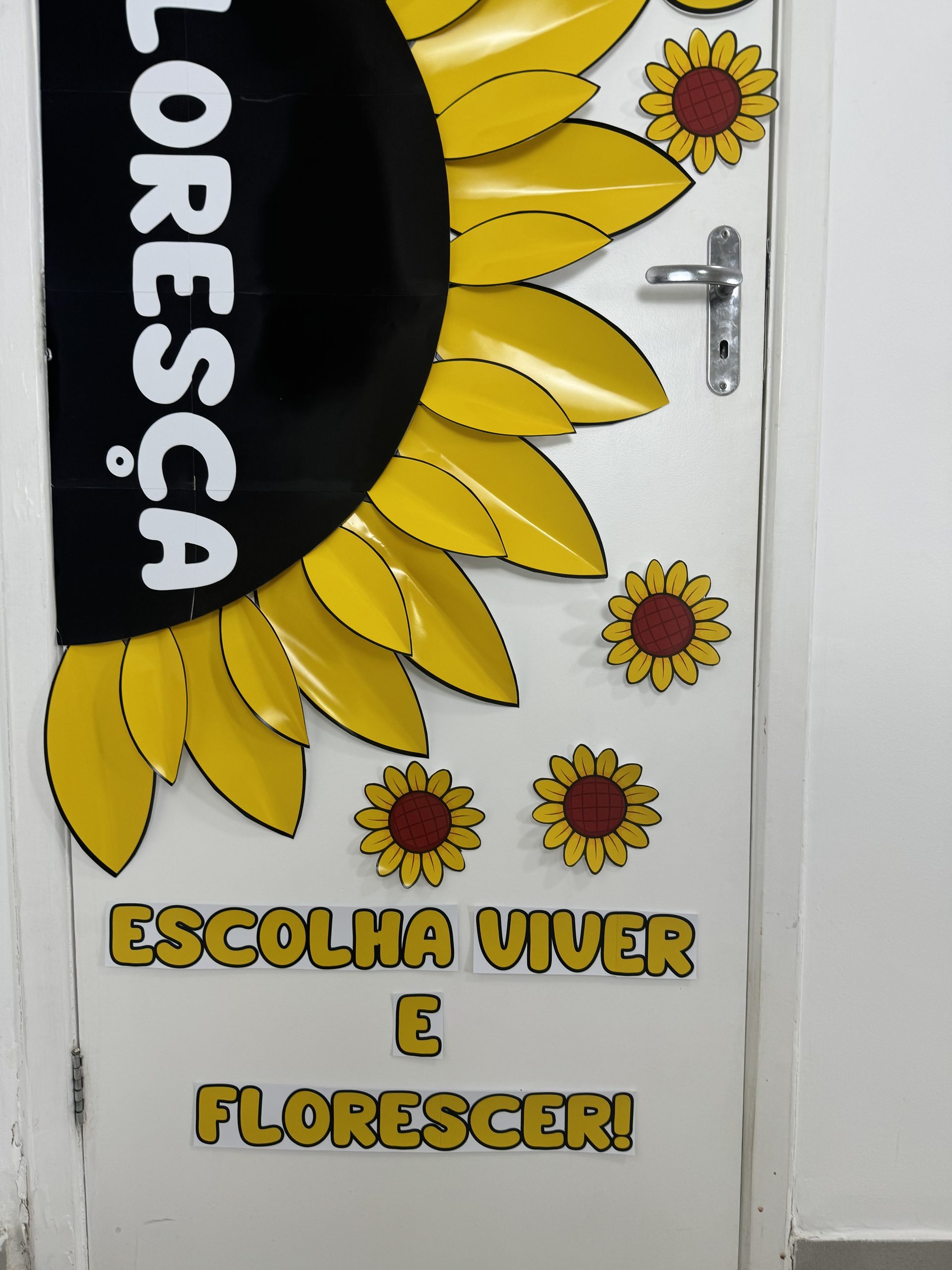 Painel de Porta 3D Setembro Amarelo. Floresça. - Imagem 5
