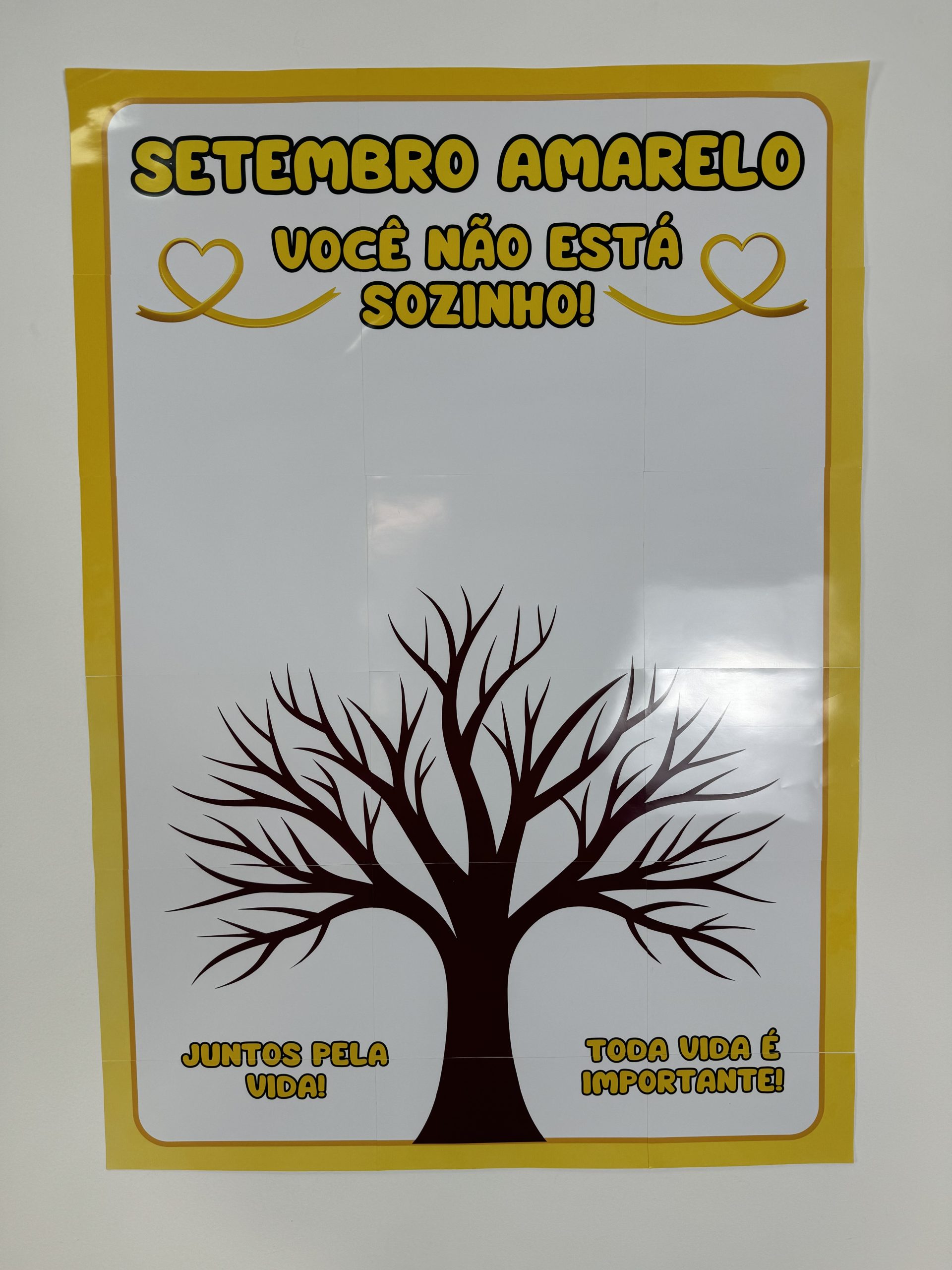 Cartaz Coletivo Setembro Amarelo💛 - Imagem 2