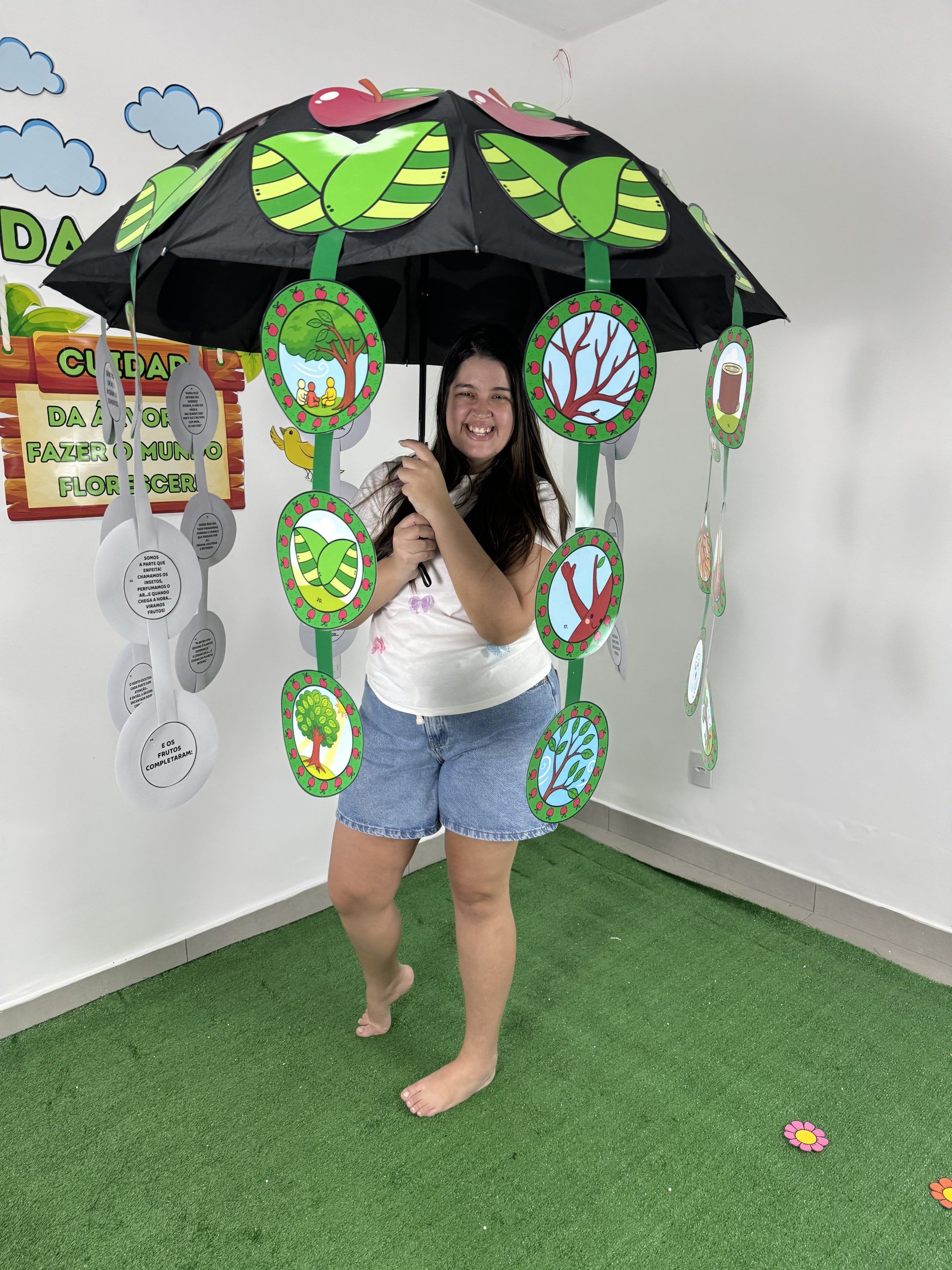 🌳☂️História no guarda-chuva: A Árvore Encantada e o Segredo das partes. - Imagem 8