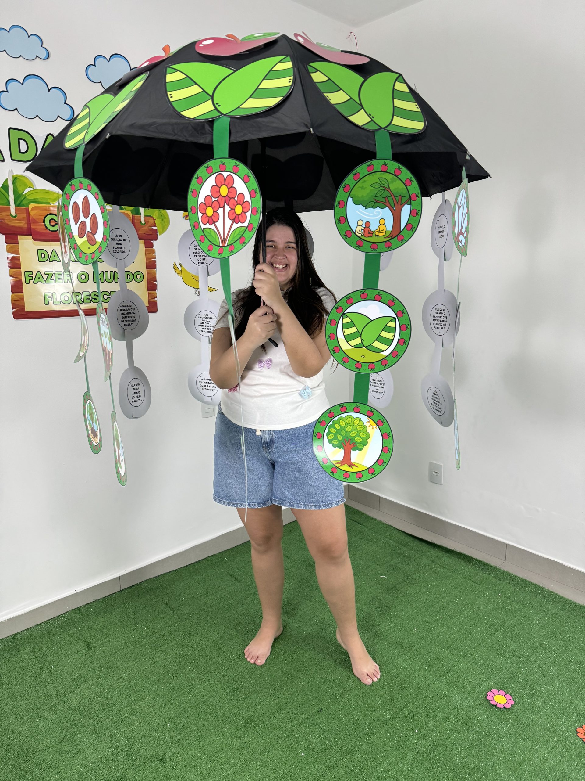 🌳☂️História no guarda-chuva: A Árvore Encantada e o Segredo das partes. - Imagem 6
