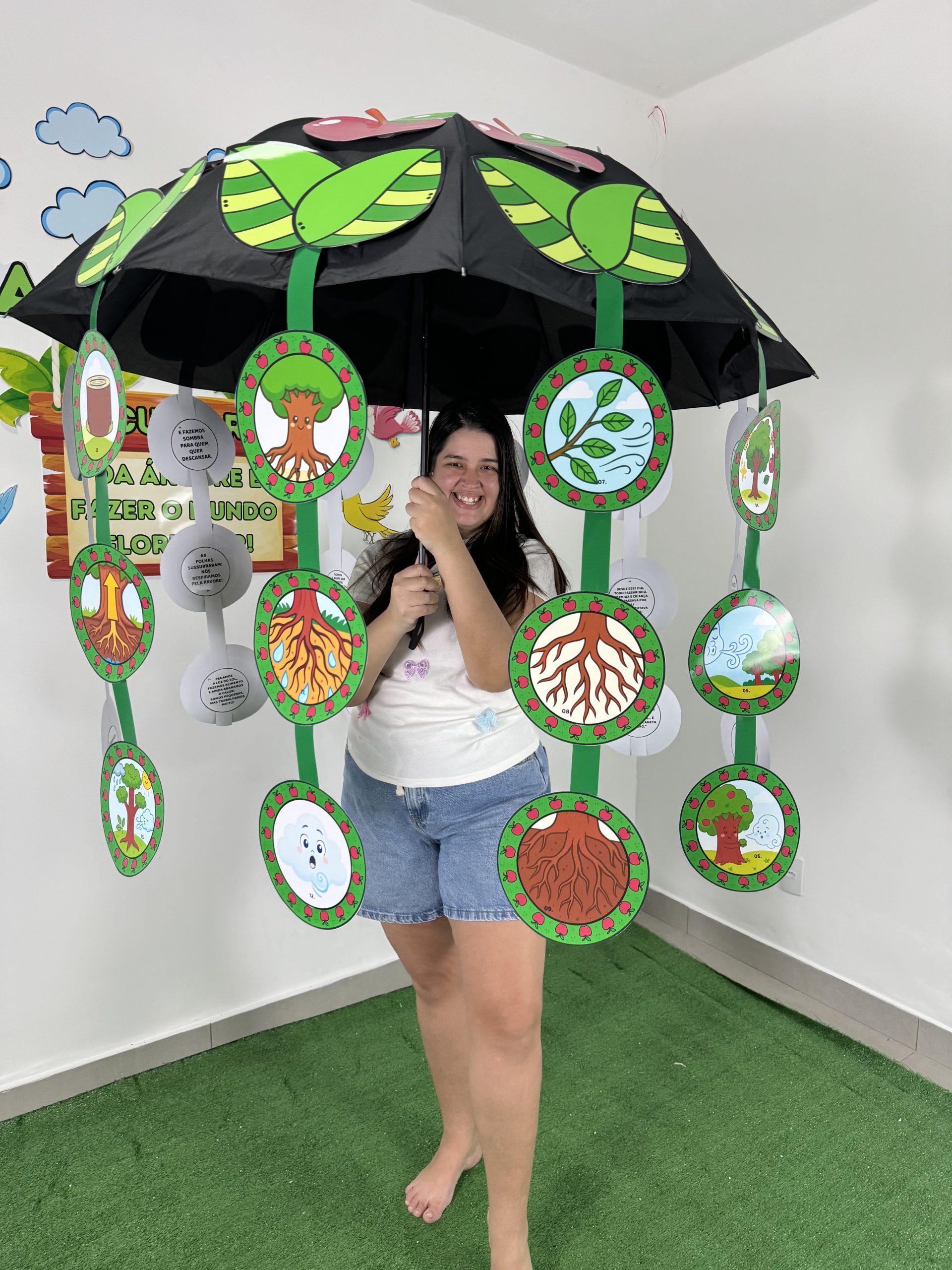 🌳☂️História no guarda-chuva: A Árvore Encantada e o Segredo das partes. - Imagem 5