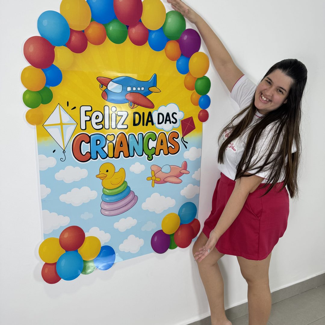🎈Cartaz Feliz Dia das Crianças🪁