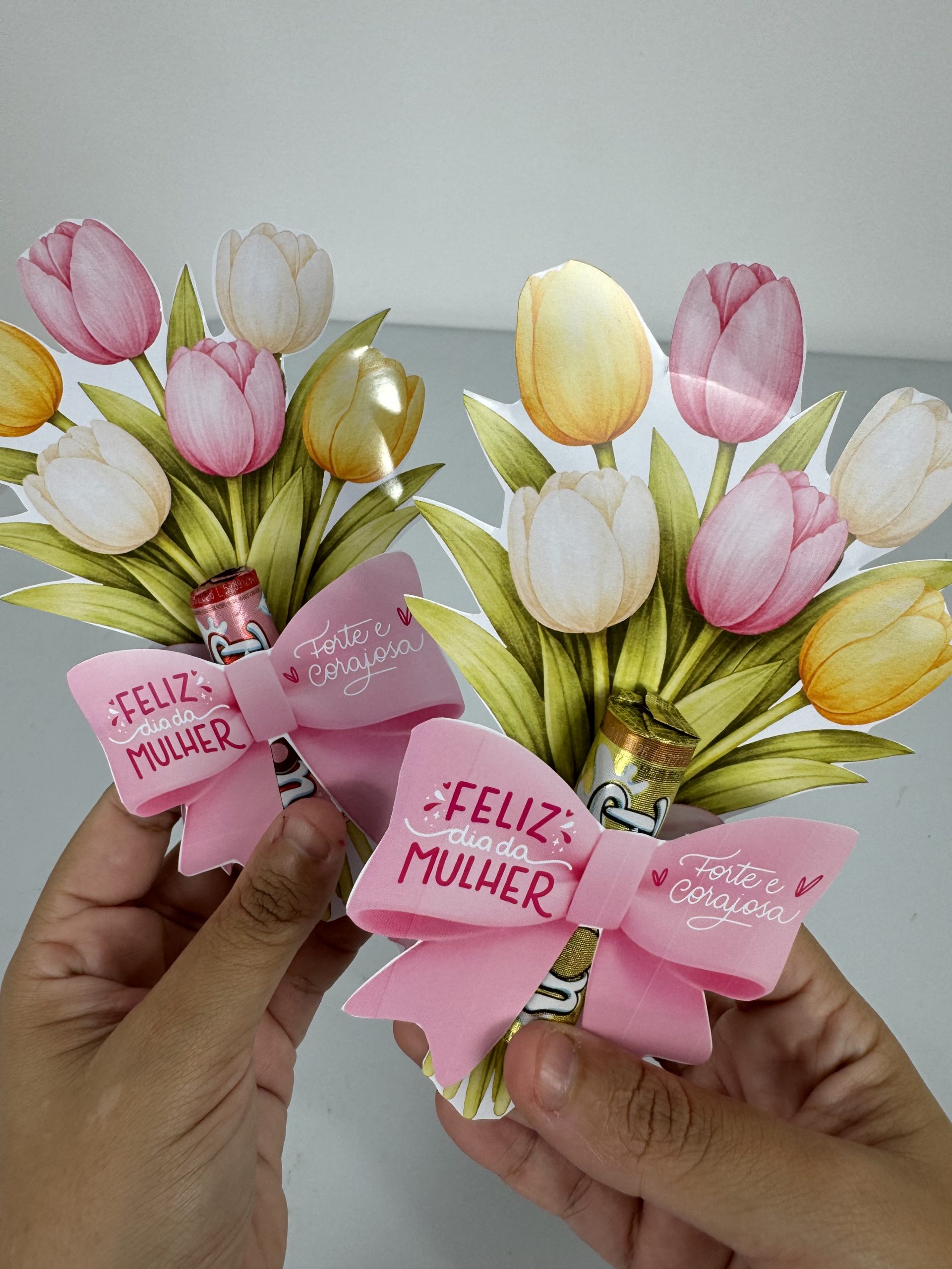 💐 Lembrancinha Dia da Mulher Florecer