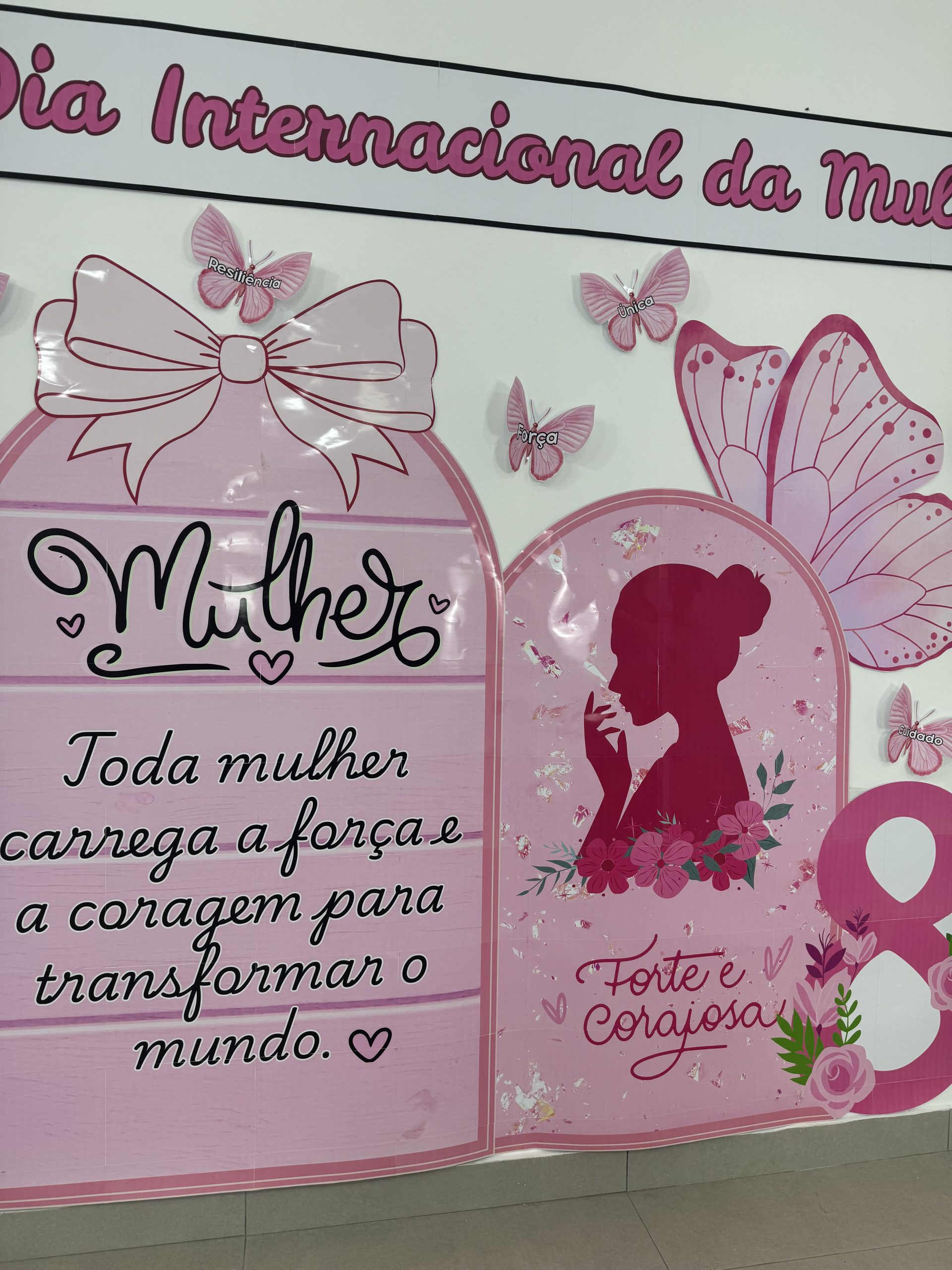 🎀 Painel Mulher Forte e Corajosa. - Imagem 12
