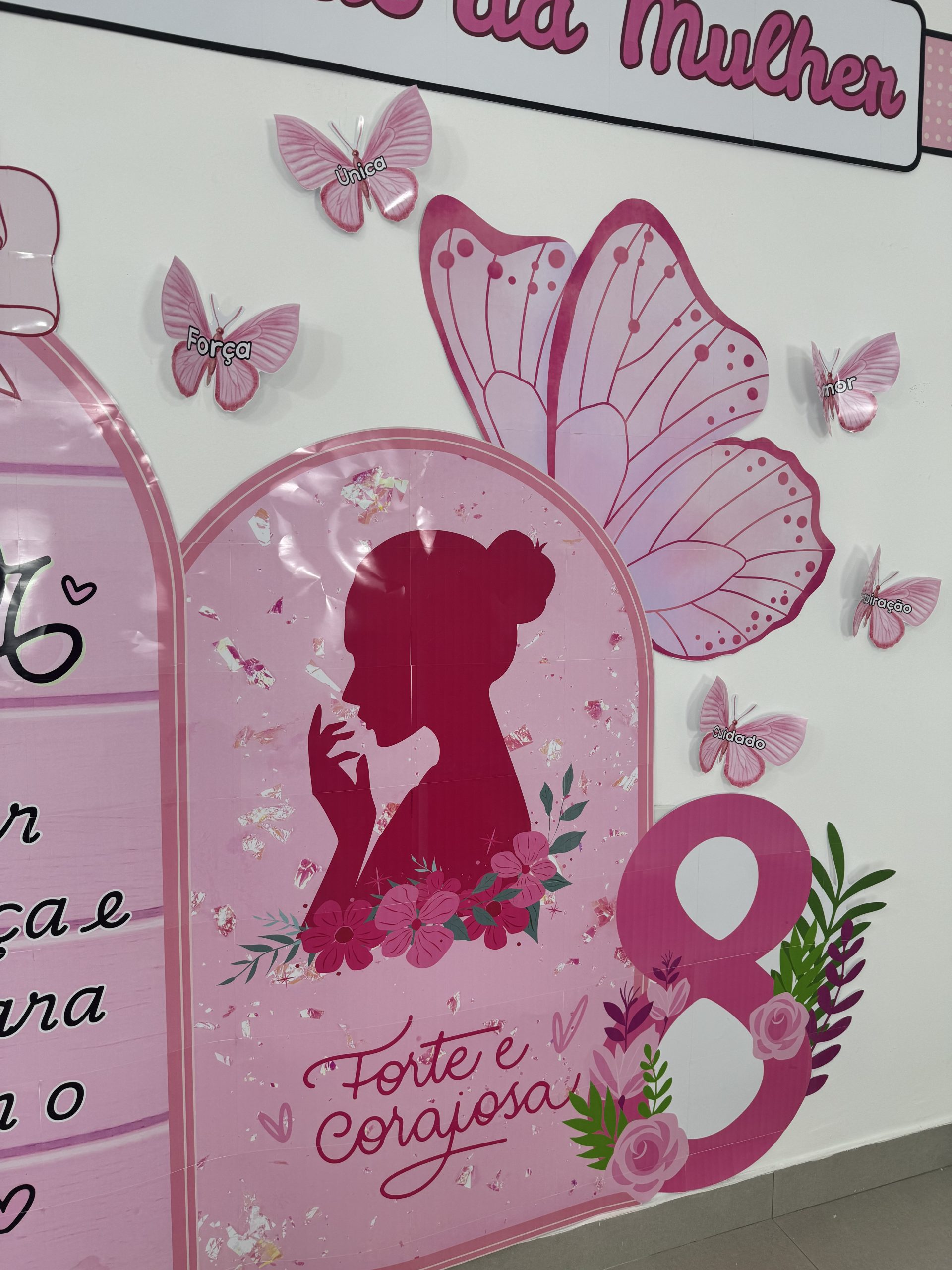 🎀 Painel Mulher Forte e Corajosa. - Imagem 7