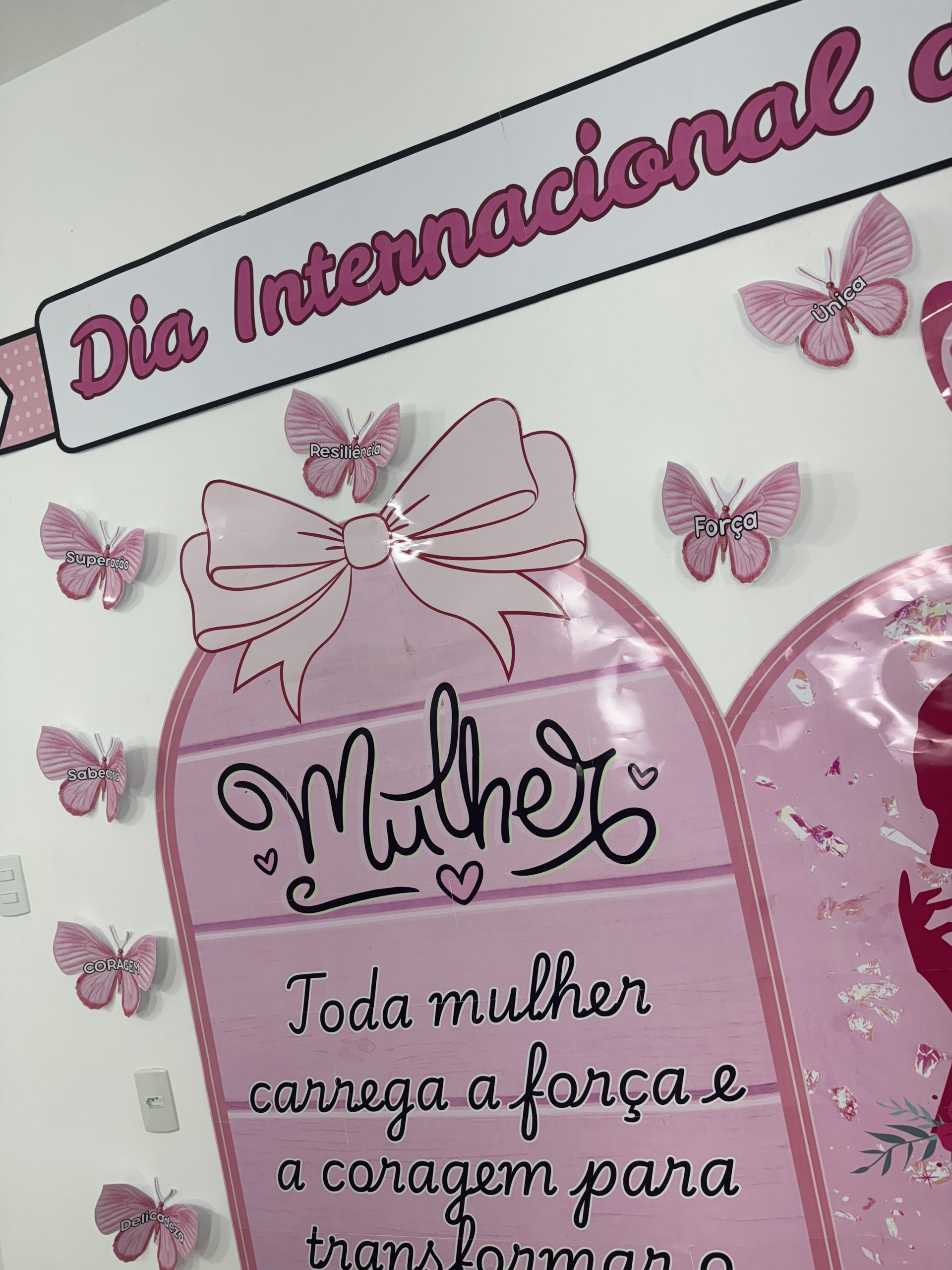 🎀 Painel Mulher Forte e Corajosa. - Imagem 8