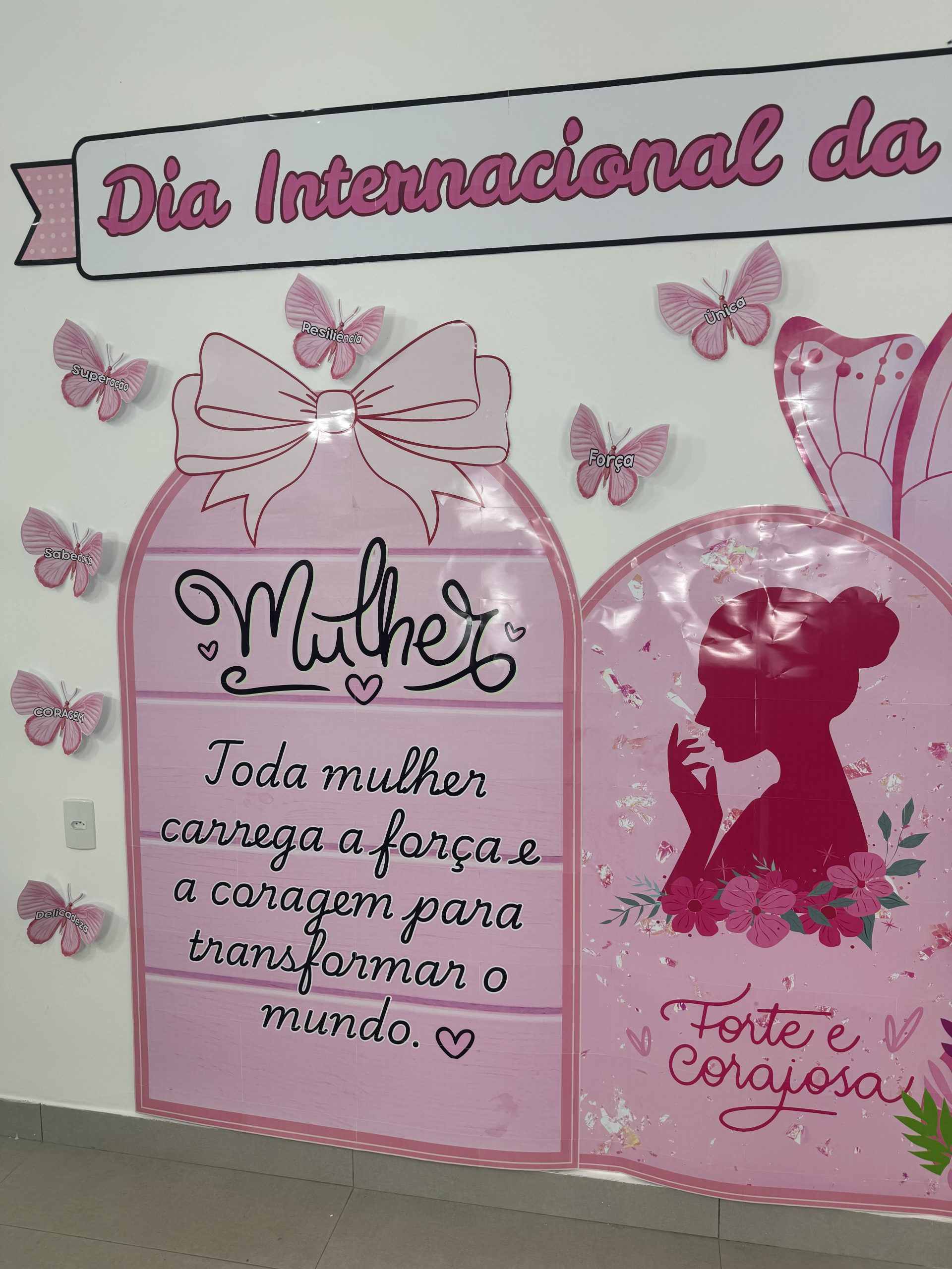🎀 Painel Mulher Forte e Corajosa. - Imagem 10