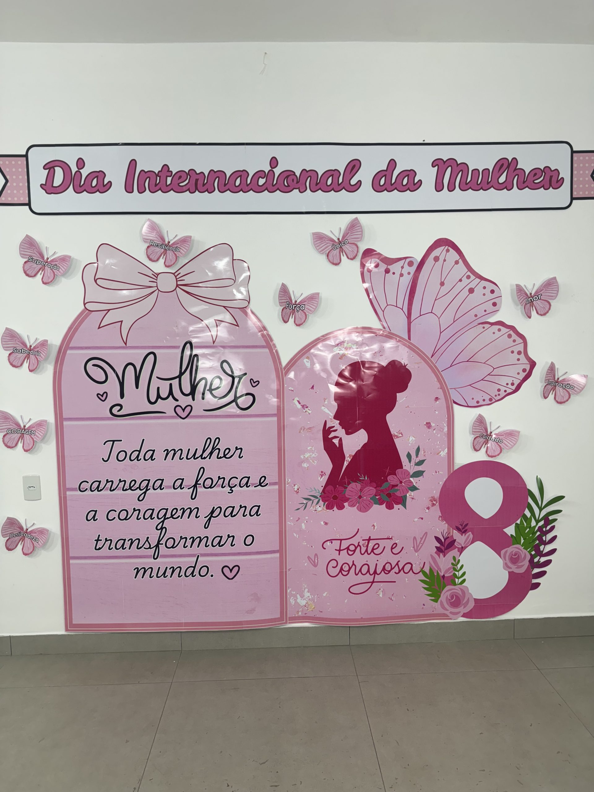 🎀 Painel Mulher Forte e Corajosa. - Imagem 6