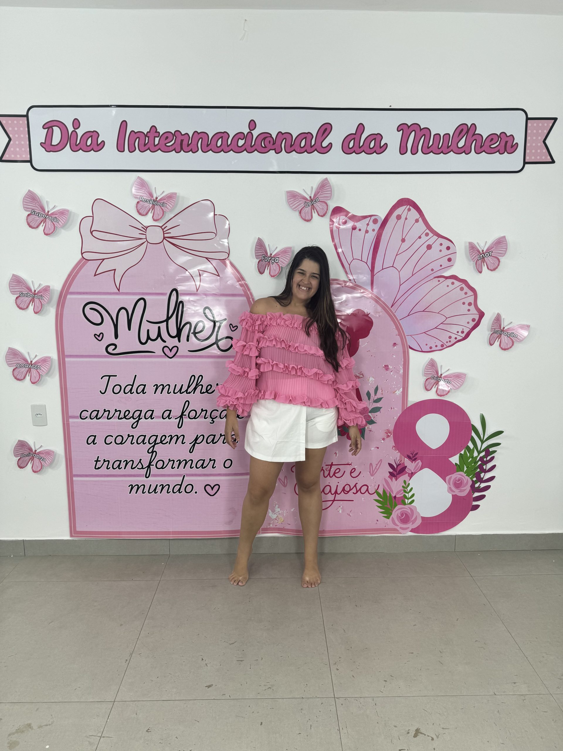 🎀 Painel Mulher Forte e Corajosa. - Imagem 9