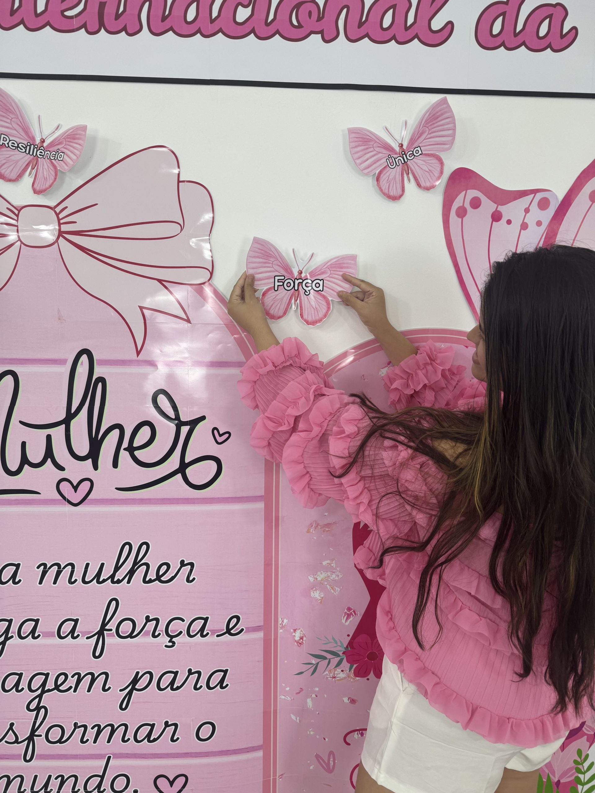 🎀 Painel Mulher Forte e Corajosa. - Imagem 3