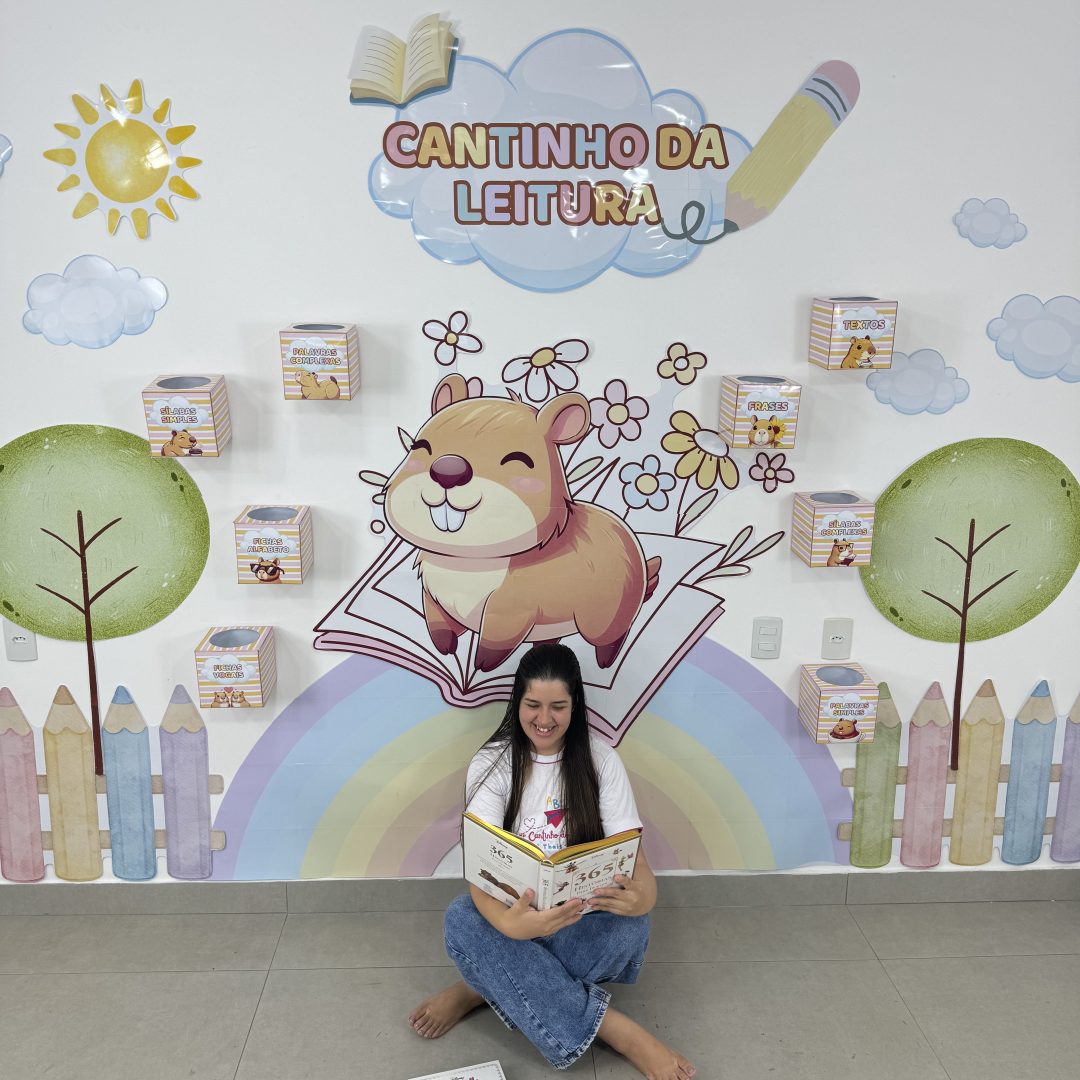 🤎Cantinho da leitura Capivara