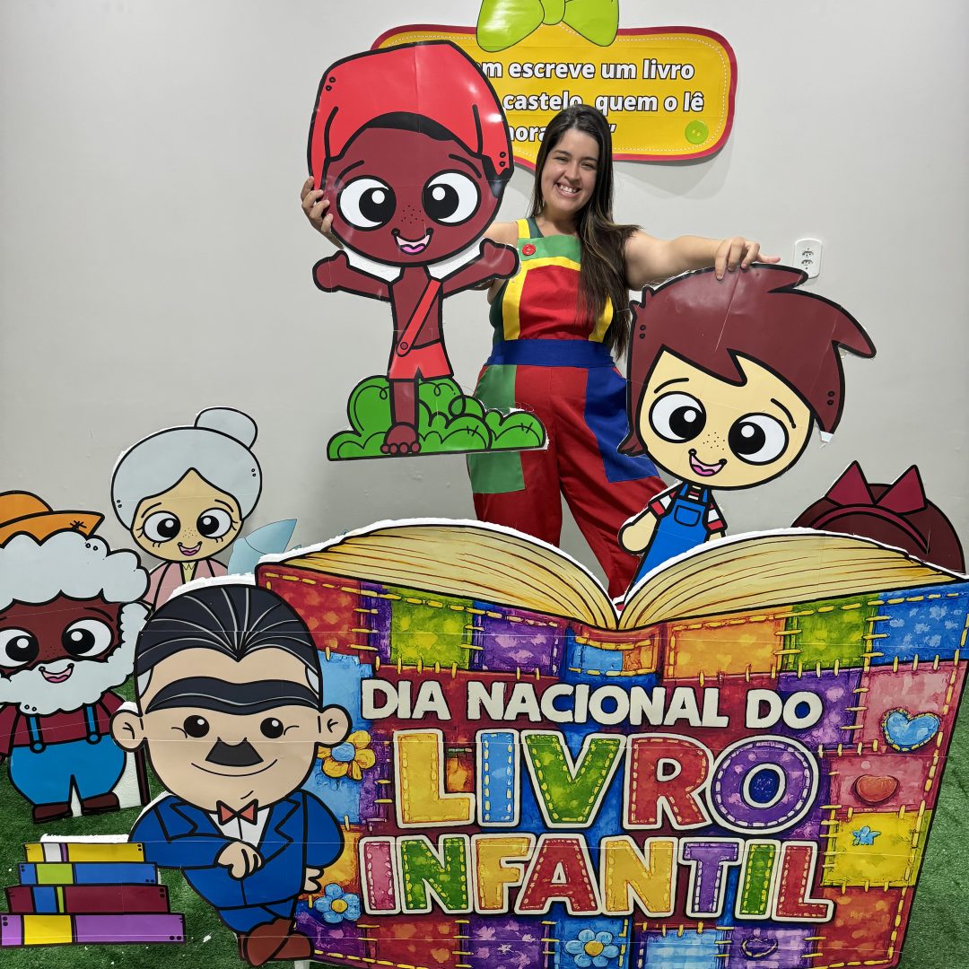 📚 Cenário 3D — Dia Nacional do Livro Infantil