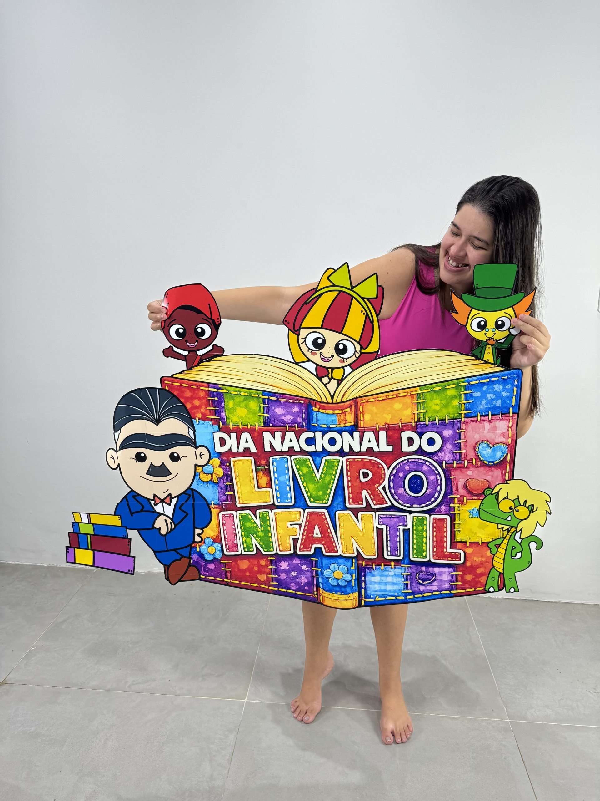 📚 Cartaz Dia Nacional do Livro Infantil - Imagem 8