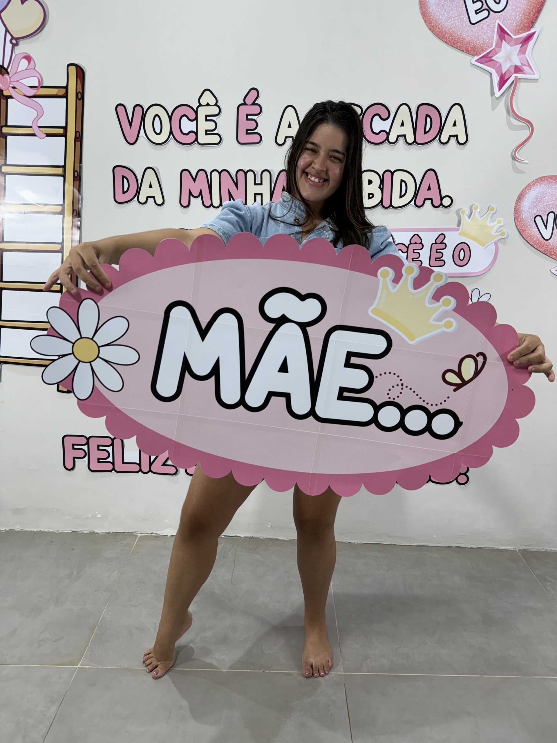 💐 Painel Dia das Mães — “Você é a escada da minha subida”