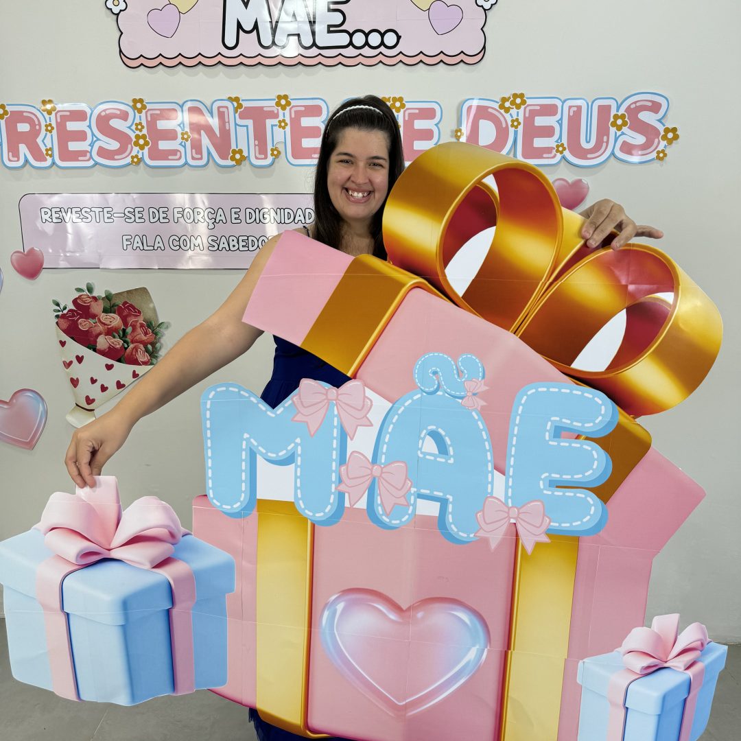 🌸 Painel Dia das Mães — Presente de Deus