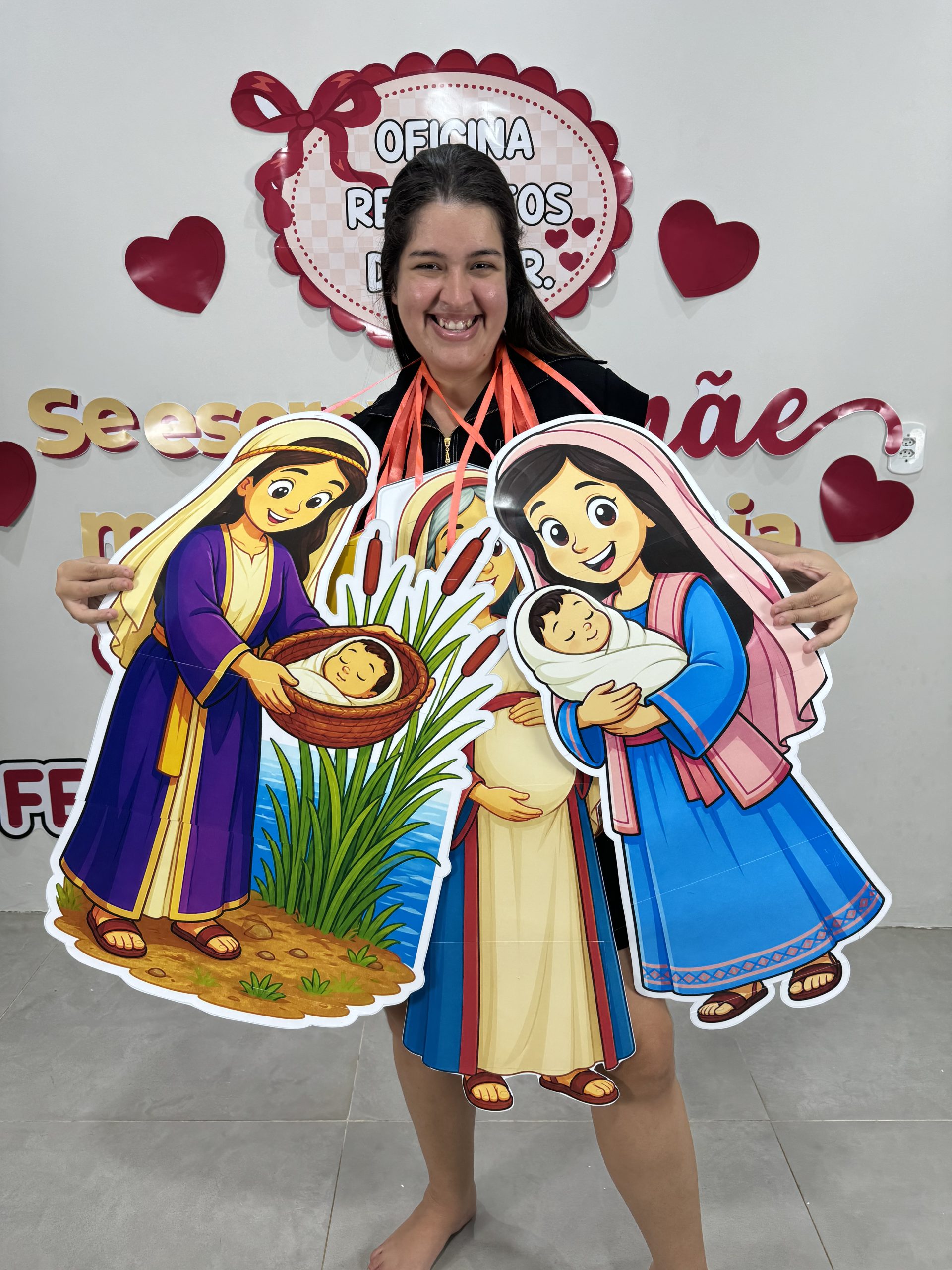 💖 Kit de Aventais Apresentação — Mãe Mulher Virtuosa