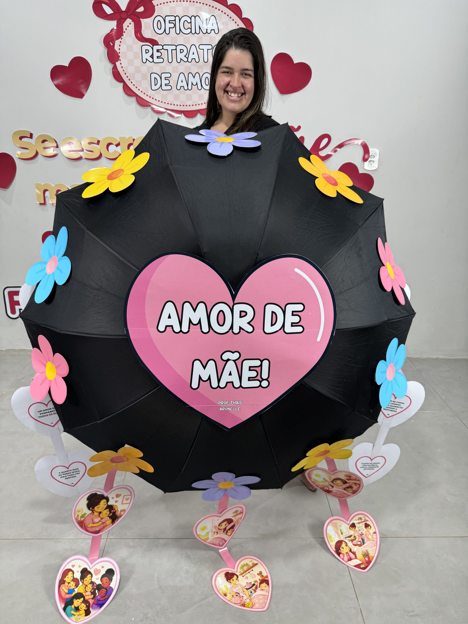 ☂️ Guarda-Chuva de História — Amor de Mãe