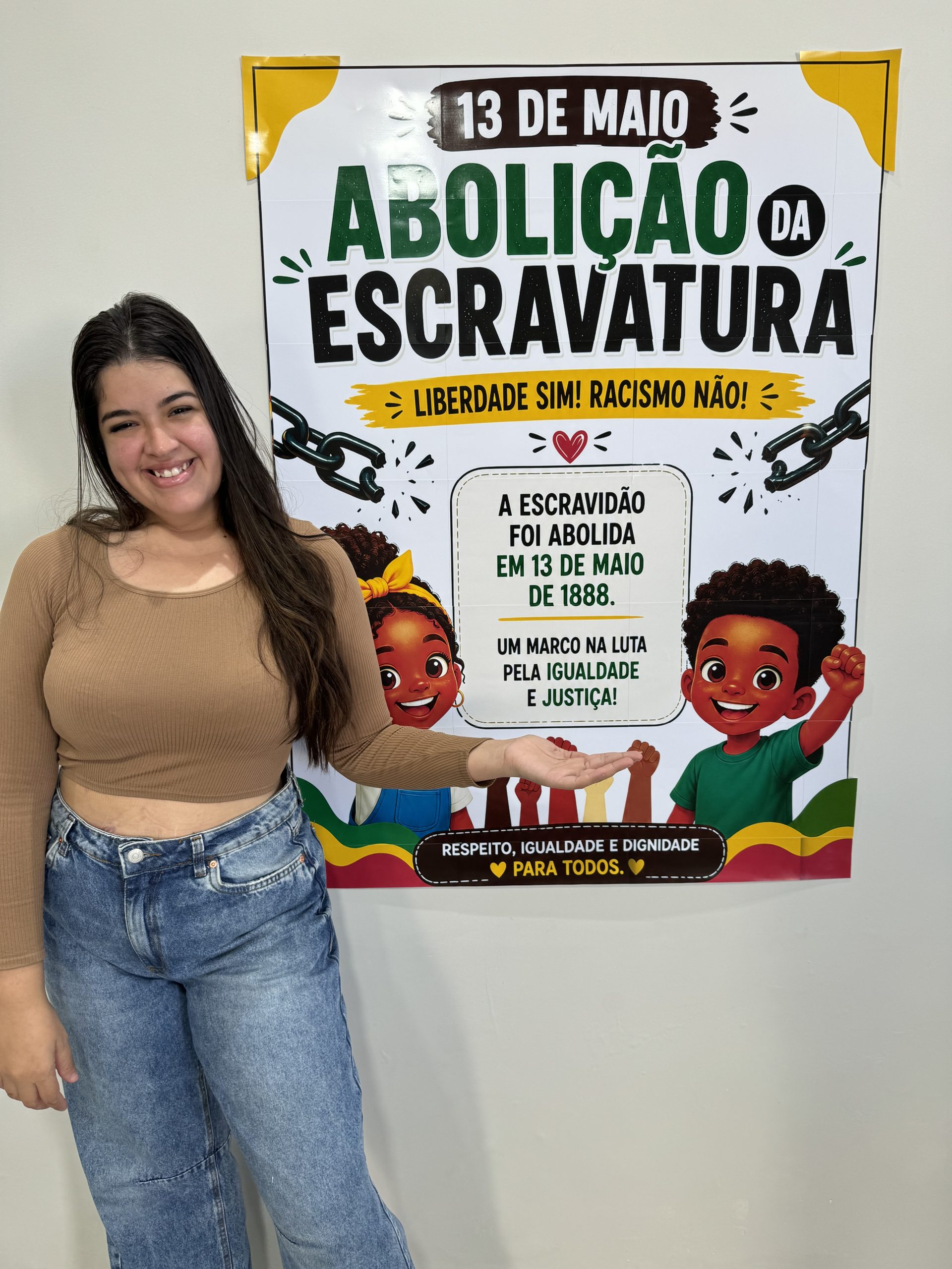 ✊🏾 Cartaz “Abolição da Escravatura — Liberdade Sim!” - Imagem 4