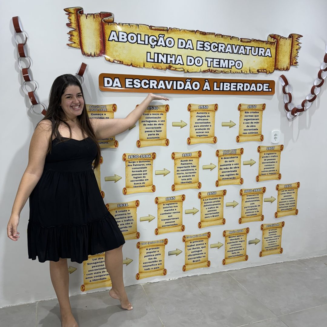 📜 Painel Interativo — Abolição da Escravatura: Linha do Tempo