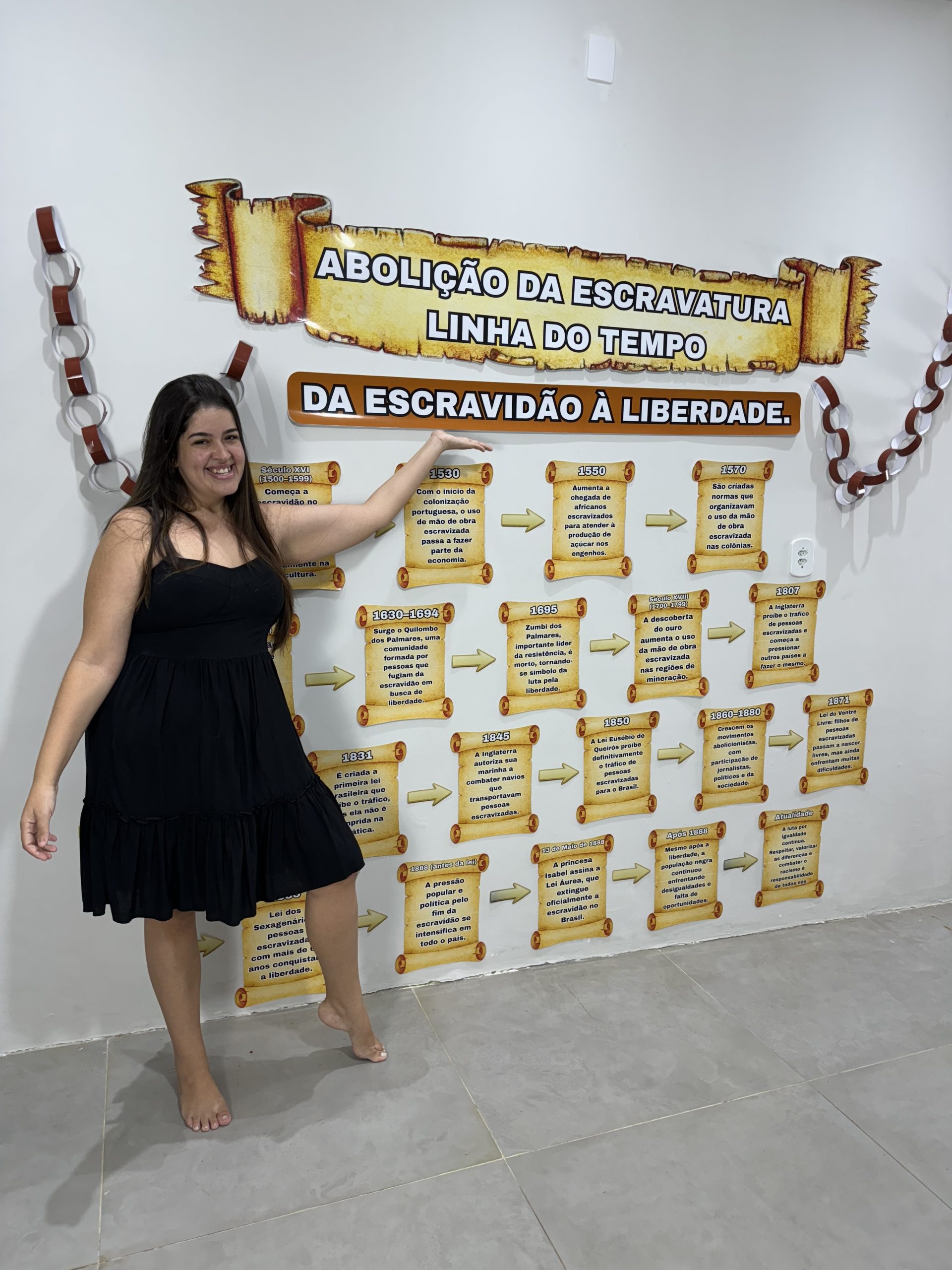 📜 Painel Interativo — Abolição da Escravatura: Linha do Tempo