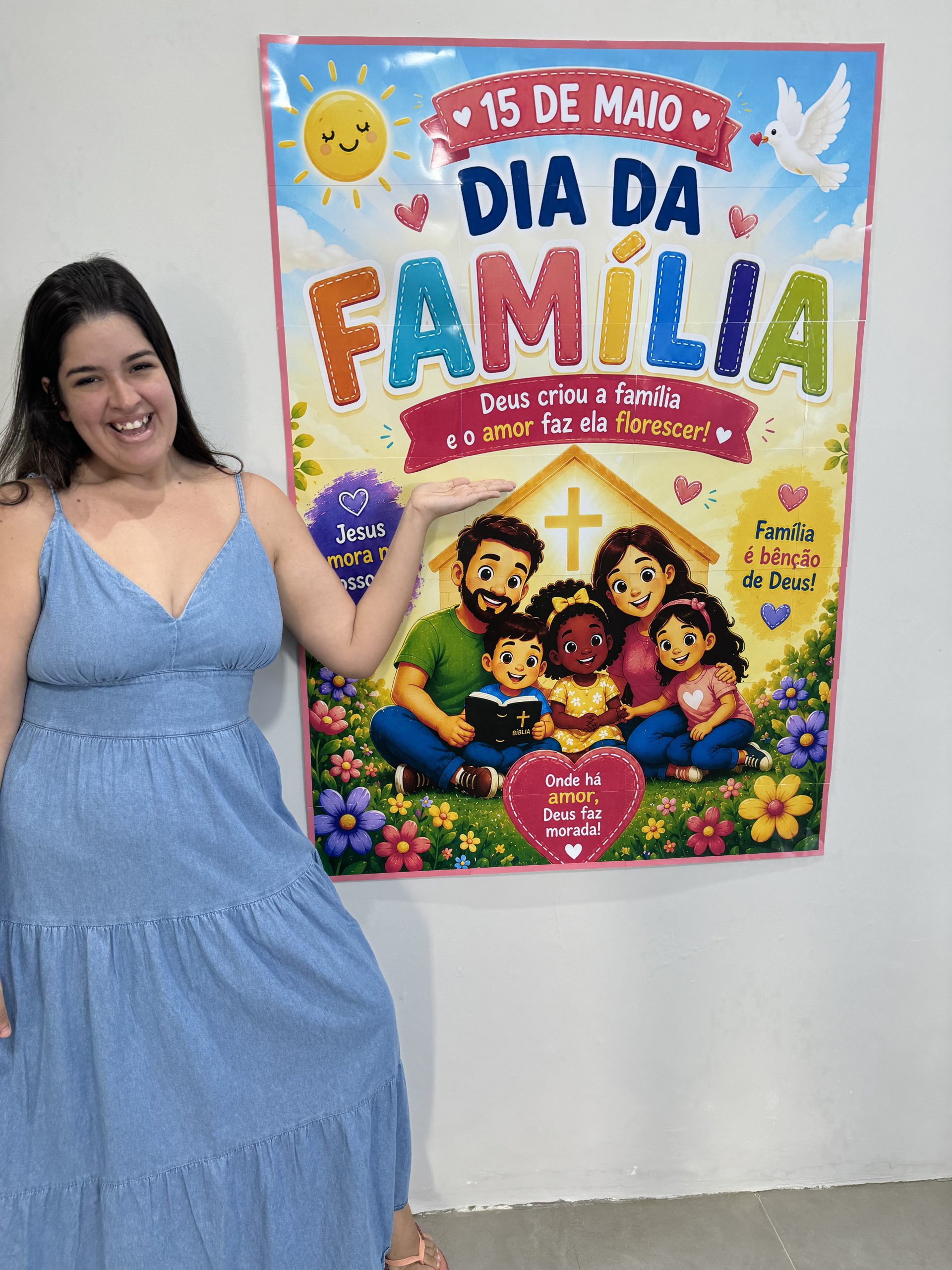 💖 Cartaz “Família Bênção de Deus” - Imagem 2