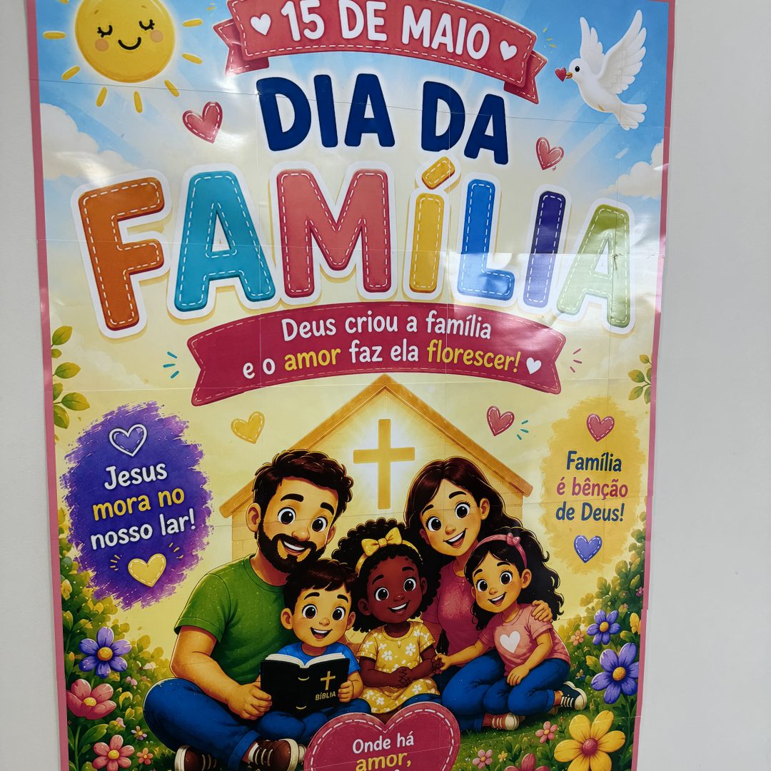 💖 Cartaz “Família Bênção de Deus”
