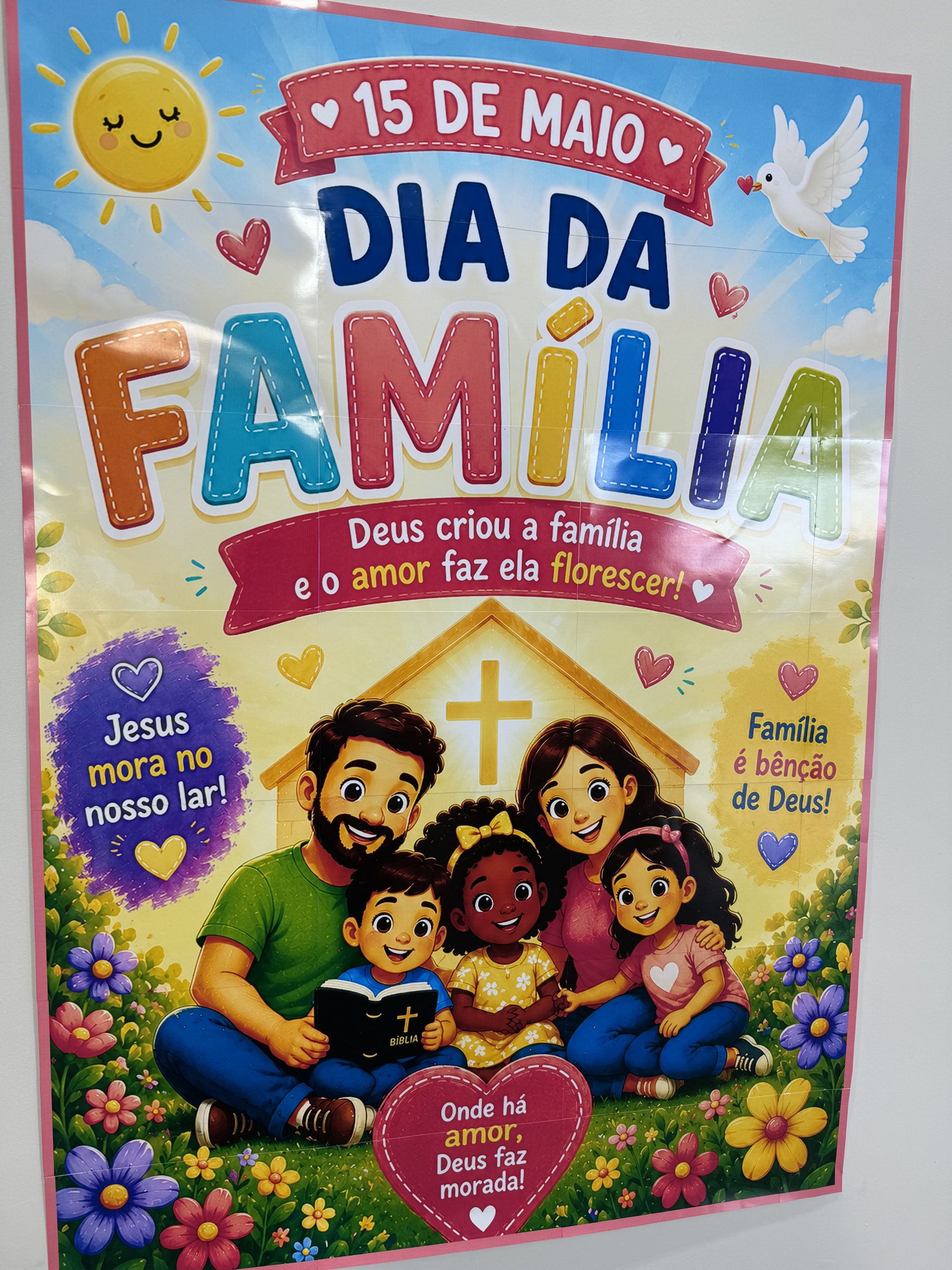💖 Cartaz “Família Bênção de Deus” - Imagem 7